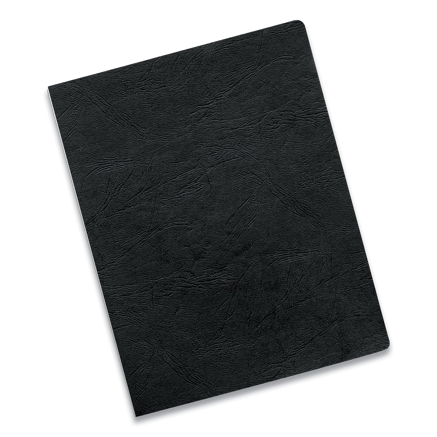 Fellowes® Executive Leather-Like Presentation Cover, Black, 11.25 x 8.75, Unpunched, 200/Pack