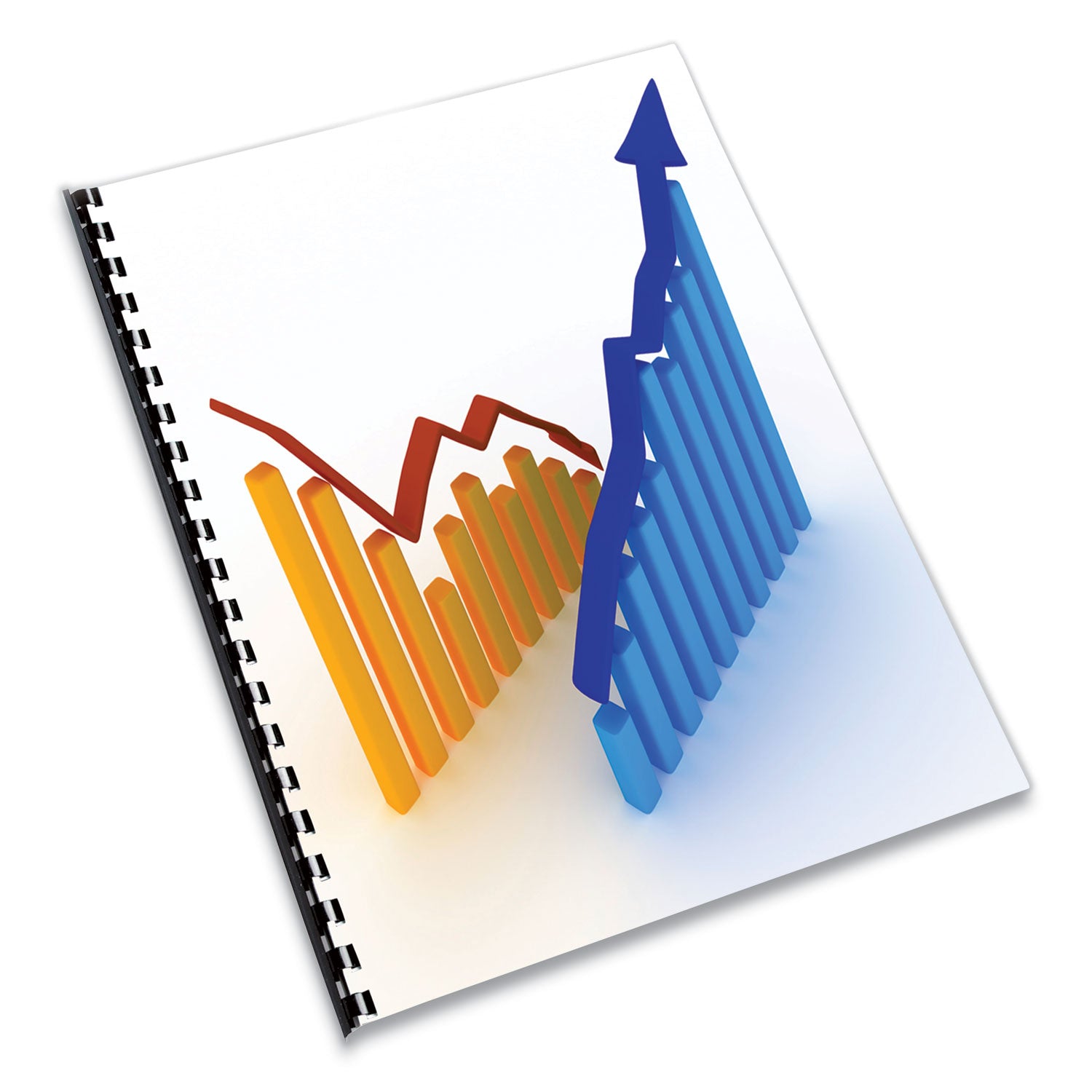 Fellowes® Expressions Classic Grain Texture Presentation Covers for Binding Systems, Black, 11.25 x 8.75, Unpunched, 200/Pack