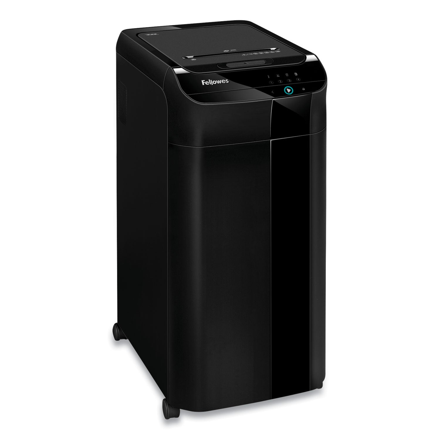 Fellowes® Automax 350c Auto Feed Cross-Cut Shredder, 350 Auto/12 Manual Sheet Capacity