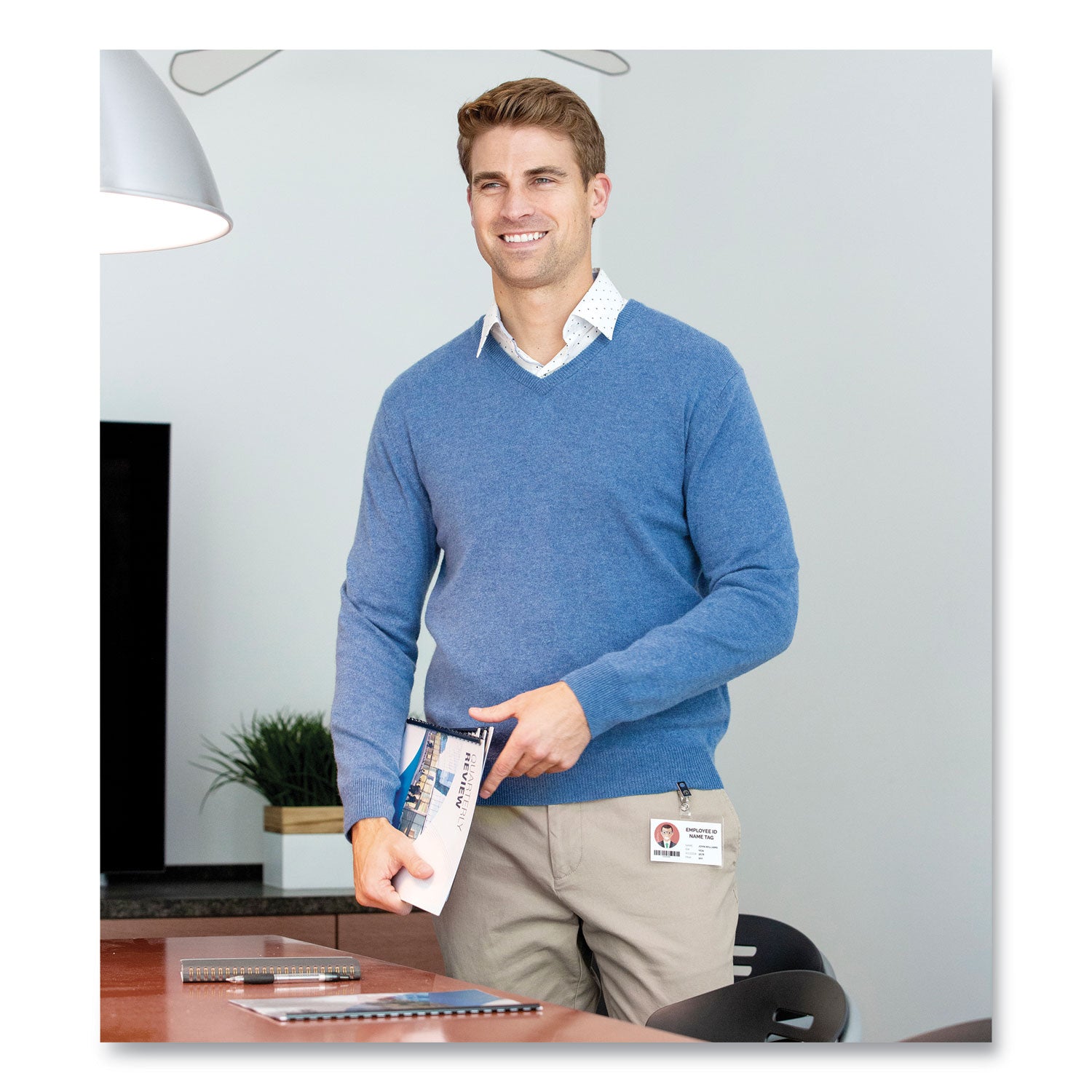 Fellowes® Laminating Pouches, 5 Mil, 3.75" X 2.25", Gloss Clear, 100/pack