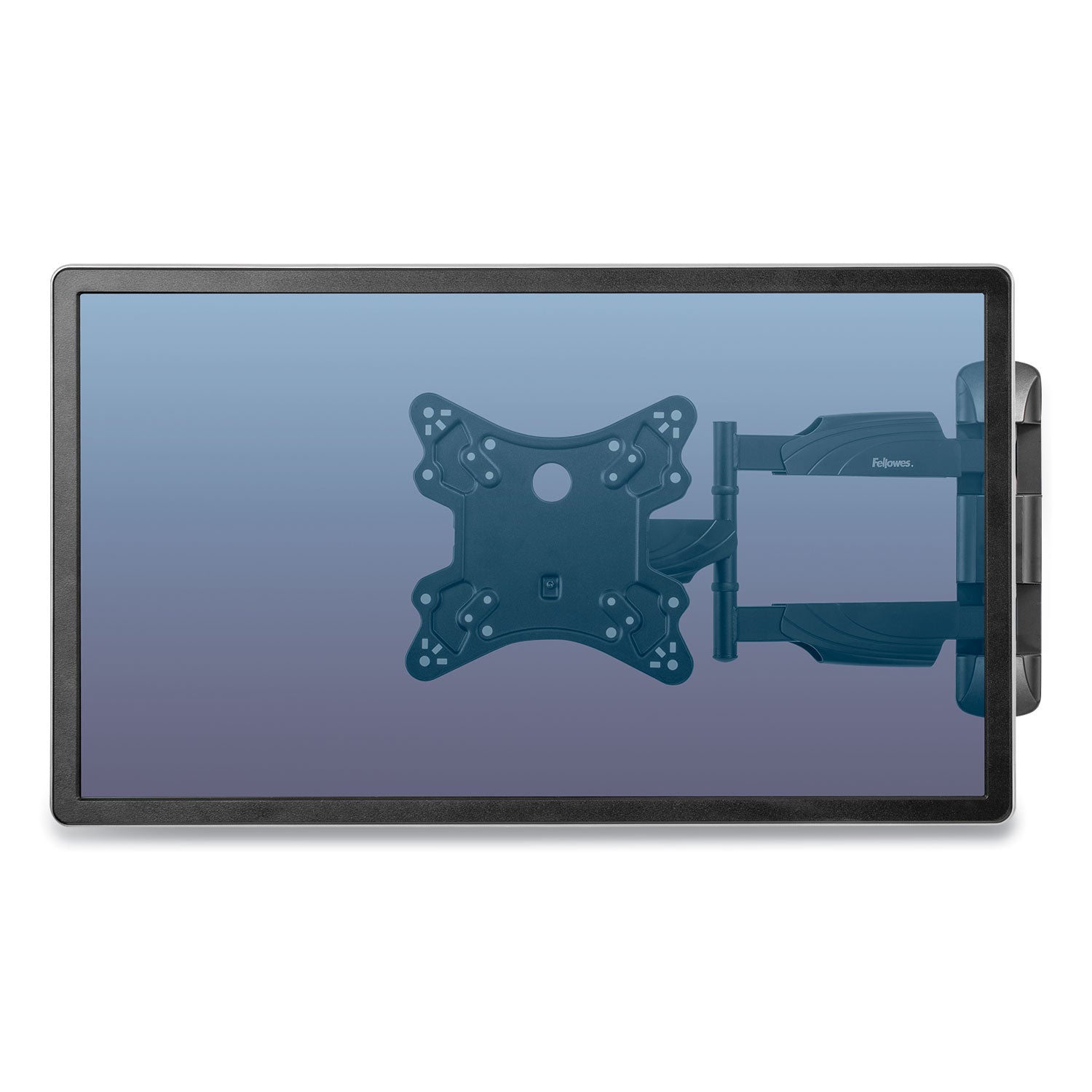 Fellowes® Full Motion Tv Wall Mount, 16.25w X 19.75d X 17.87h, Black