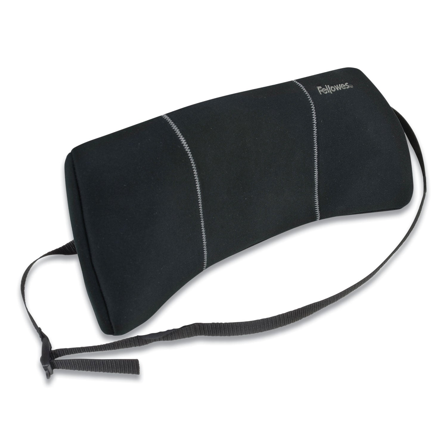 Fellowes® Lumbar Back Support, 12 X 3.13 X 5.19, Black