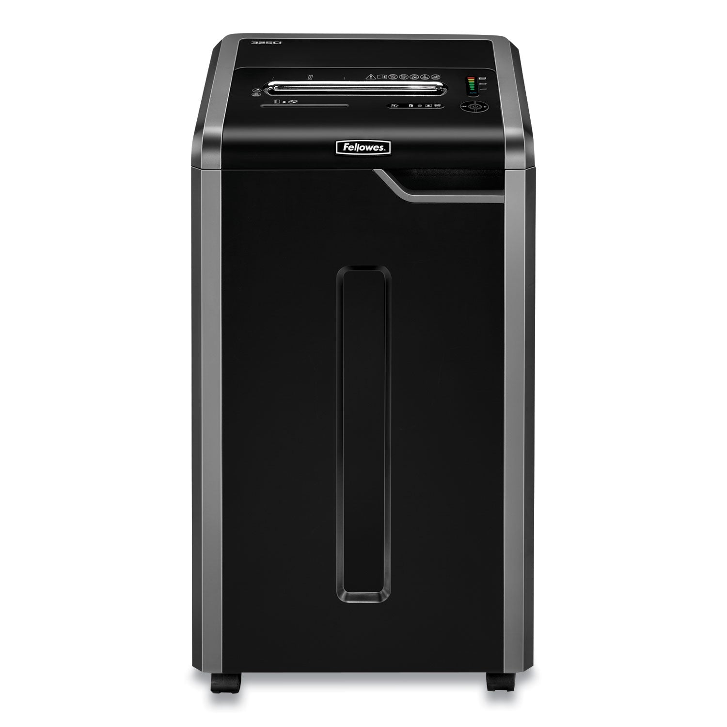Fellowes® Powershred 325i 100% Jam Proof Strip-Cut Shredder, 24 Manual Sheet Capacity