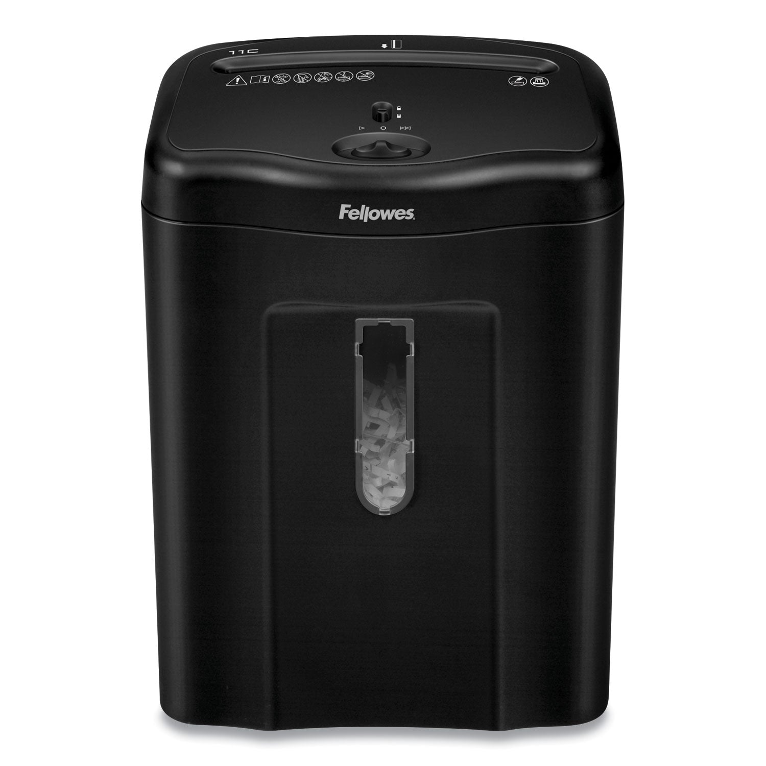 Fellowes® Powershred 11c Cross-Cut Shredder, 11 Manual Sheet Capacity