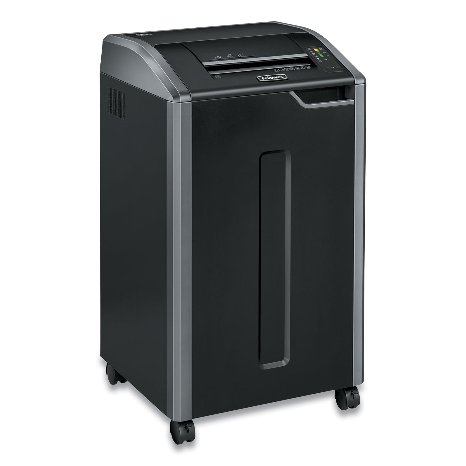Fellowes® Powershred 425ci 100% Jam Proof Cross-Cut Shredder, 30 Manual Sheet Capacity, Taa Compliant