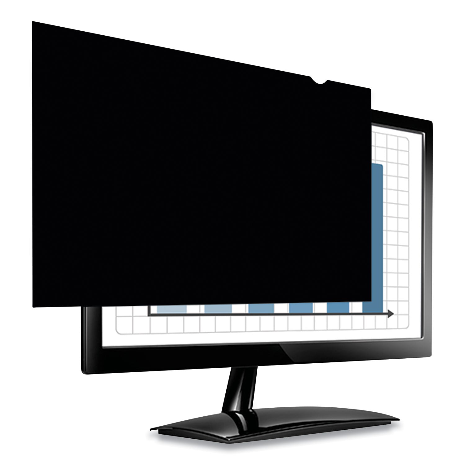 Fellowes® PrivaScreen Blackout Privacy Filter for 21.5" Widescreen Flat Panel Monitor, 16:9 Aspect Ratio