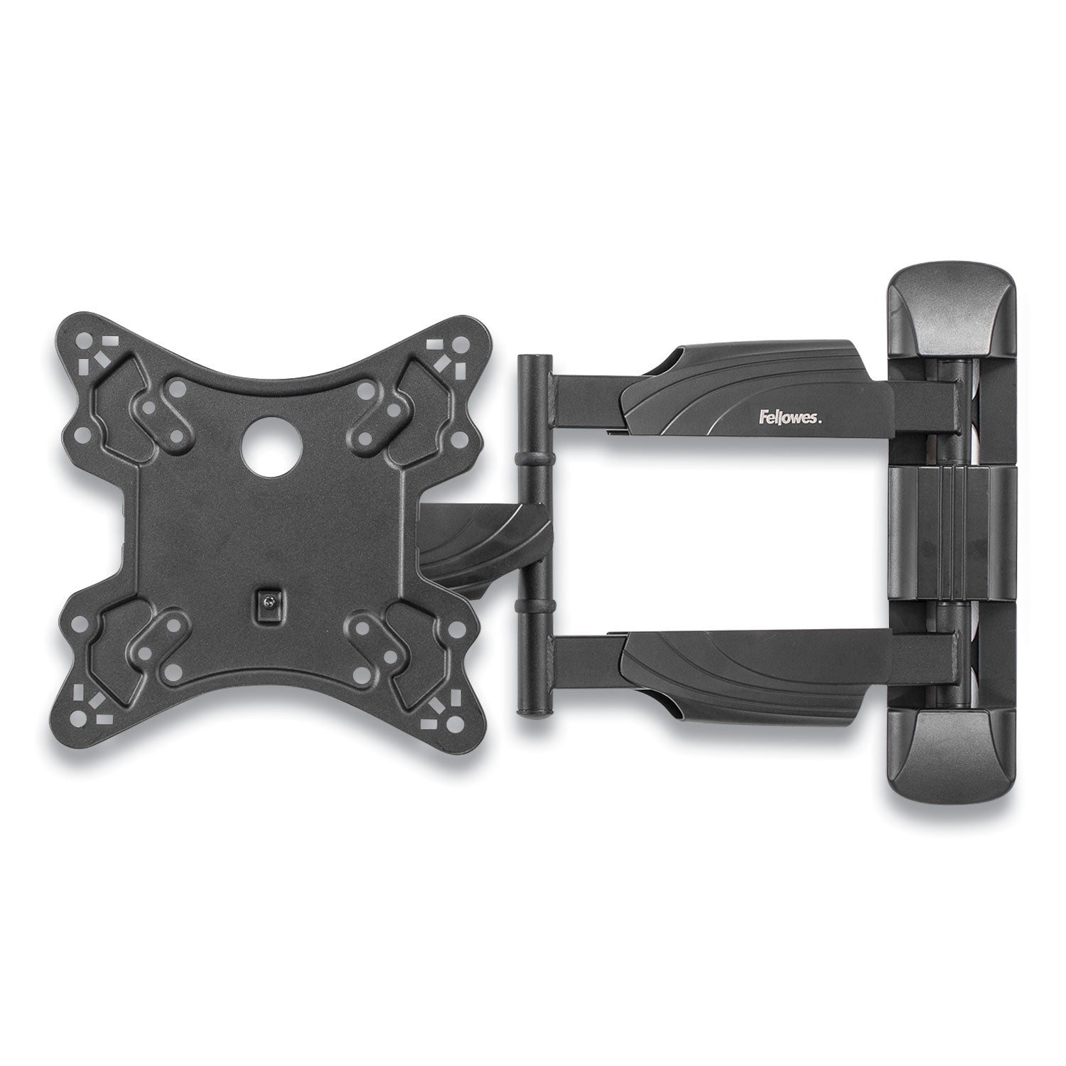 Fellowes® Full Motion Tv Wall Mount, 16.25w X 19.75d X 17.87h, Black