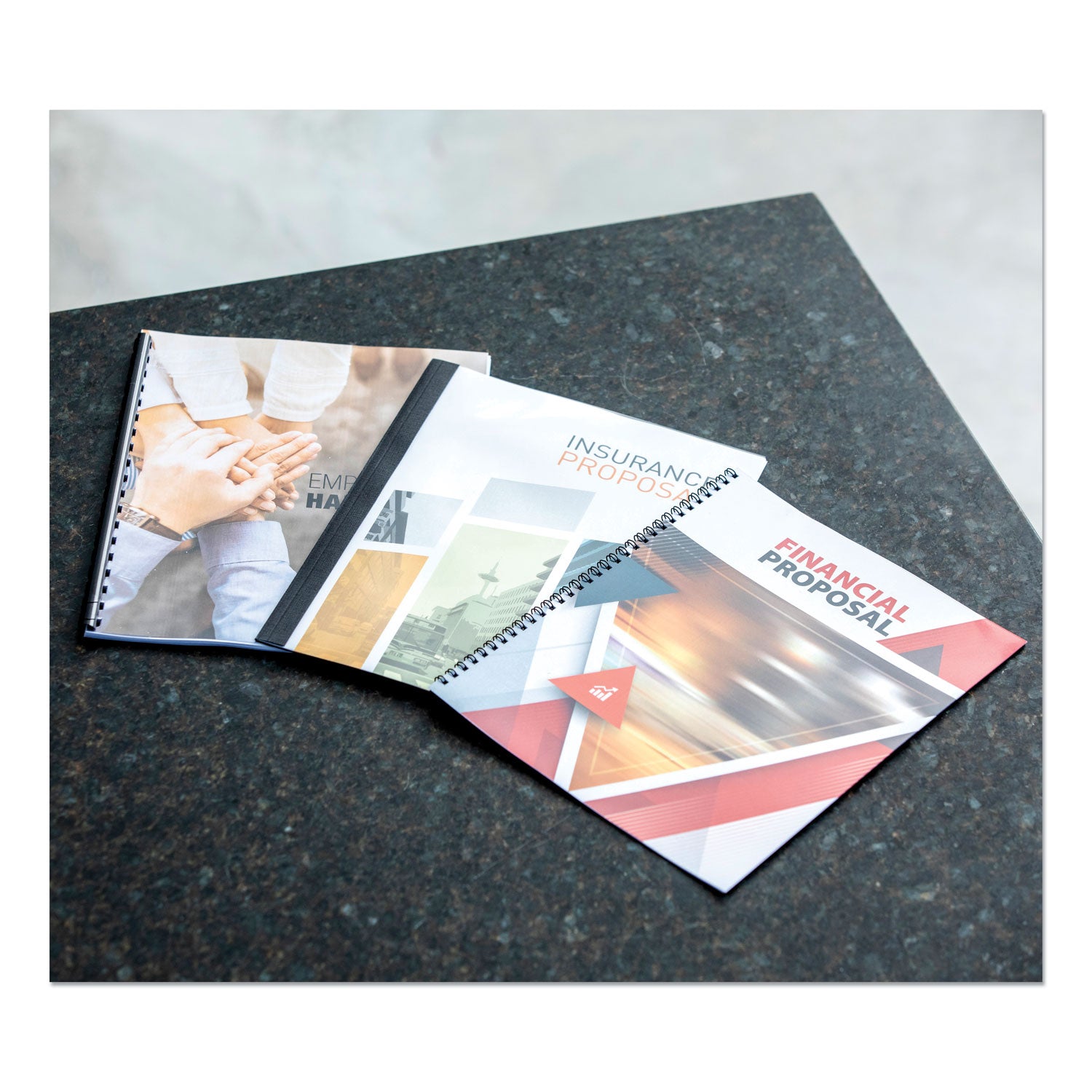 Fellowes® Wire Bindings, 3/8" Diameter, 80 Sheet Capacity, Black, 25/pack