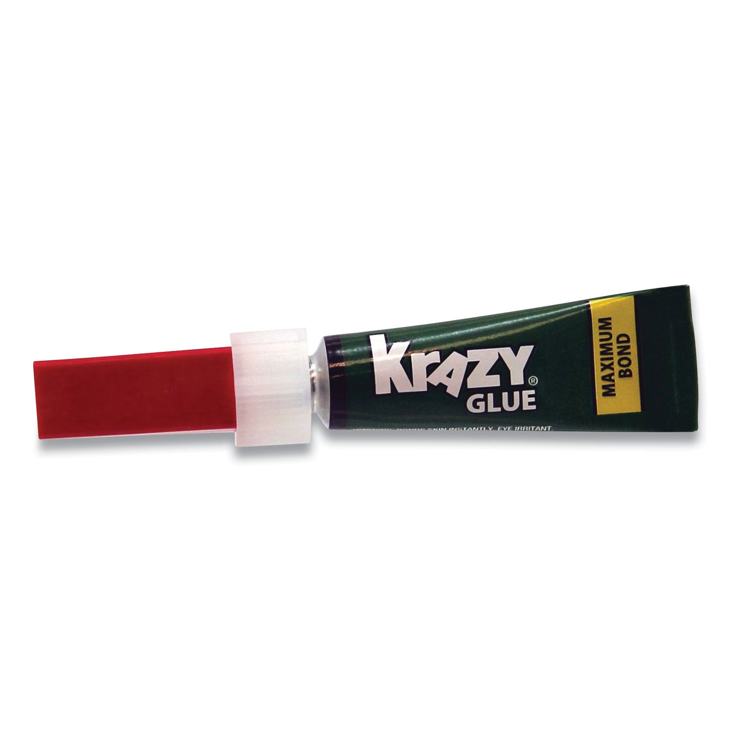 Krazy Glue® Maximum Bond Krazy Glue, Precision Tip, 0.14 Oz, Dries Clear