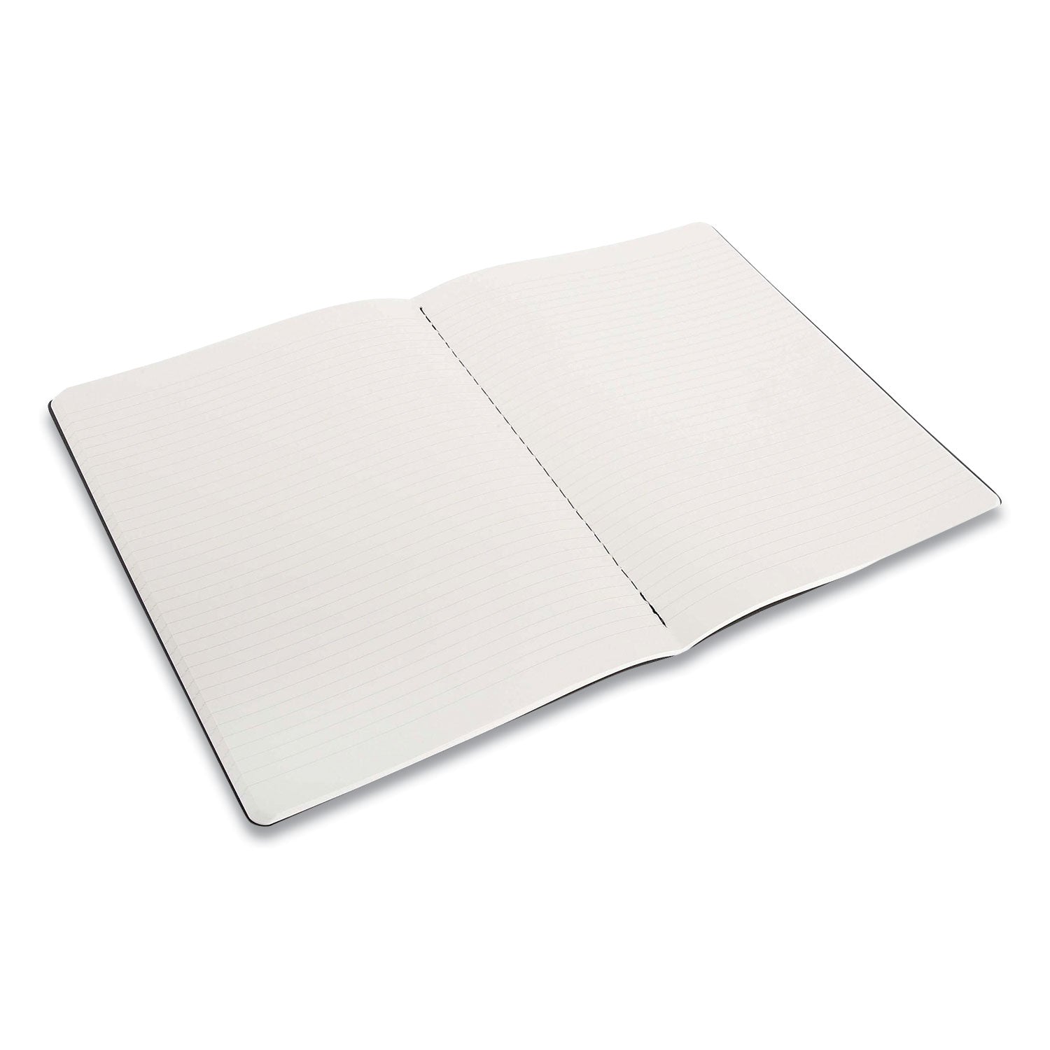 Moleskine® Cahier Journal, 1-Subject, Narrow Rule, Black Cover, (120) 9.75 x 7.5 Sheets, 3/Pack