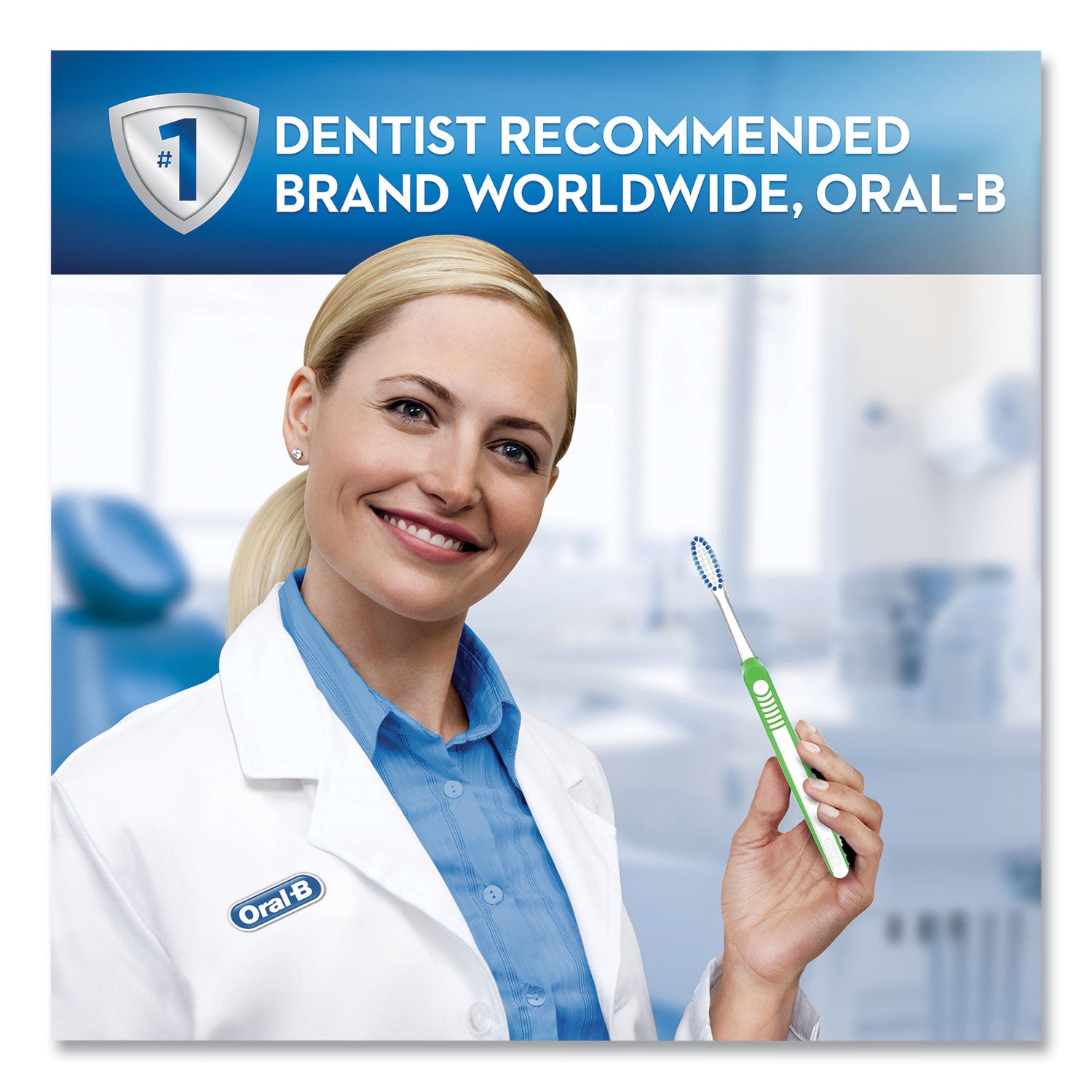 Oral-B® Indicator Contour Clean Soft Toothbrush, Blue