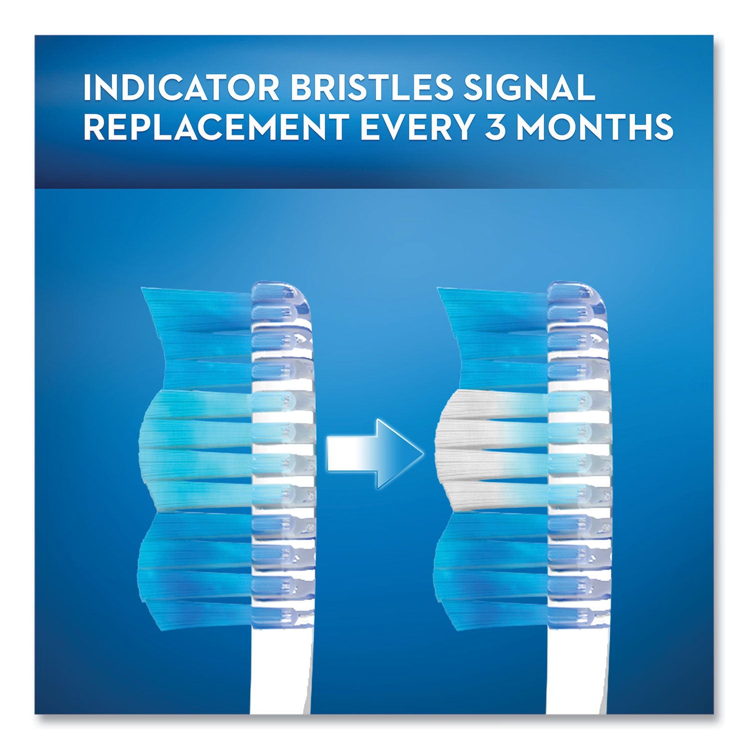 Oral-B® Indicator Contour Clean Soft Toothbrush, Blue