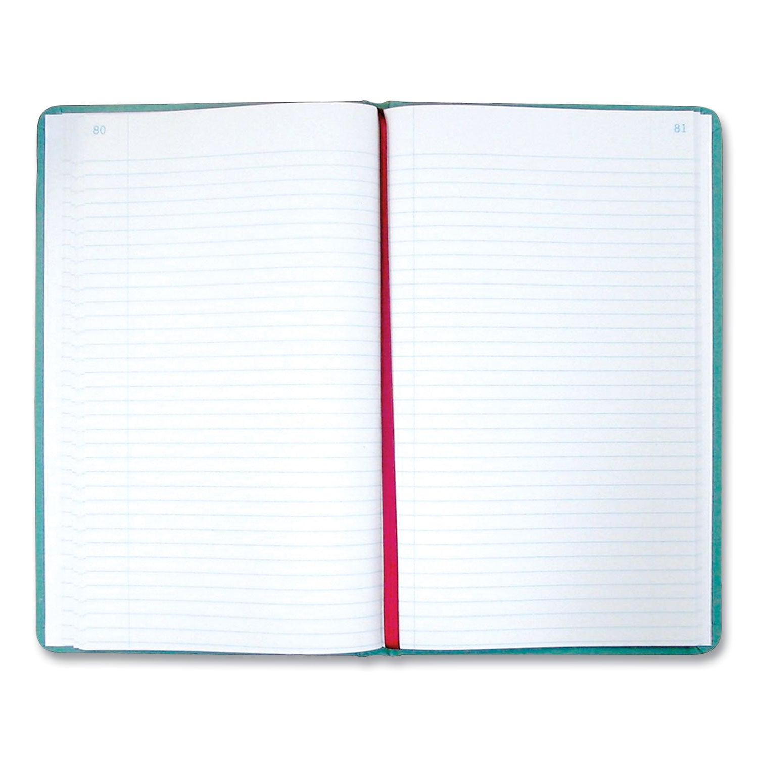 National® Tuff Series Record Book, Green Cover, 12 X 7.5 Sheets, 500 Sheets/book