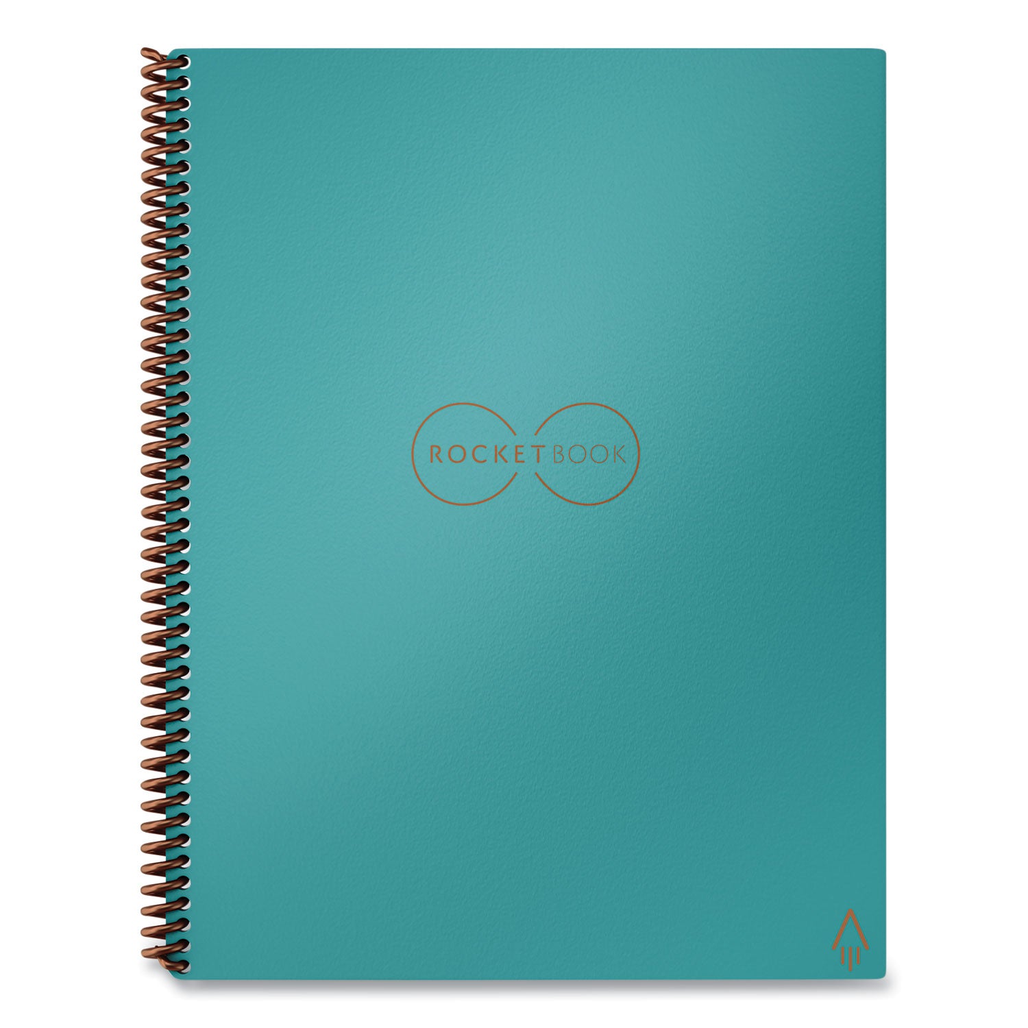 Rocketbook Core Smart Notebook, Dotted Rule, Neptune Teal Cover, (16) 11 x 8.5 Sheets