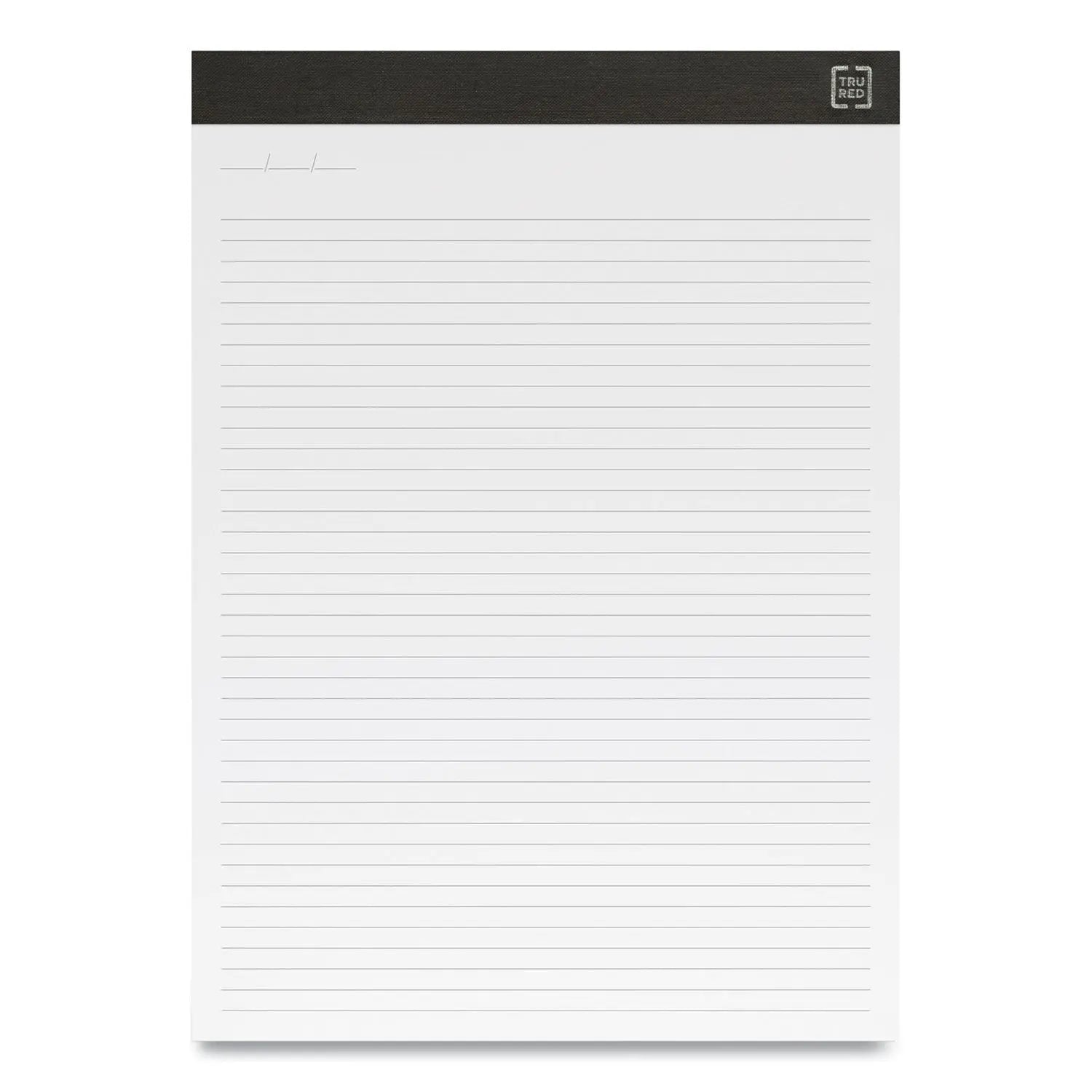Notepads, Narrow Rule, 50 White 8.5 x 11.75 Sheets, 12/Pack TRU RED™ Flipcost