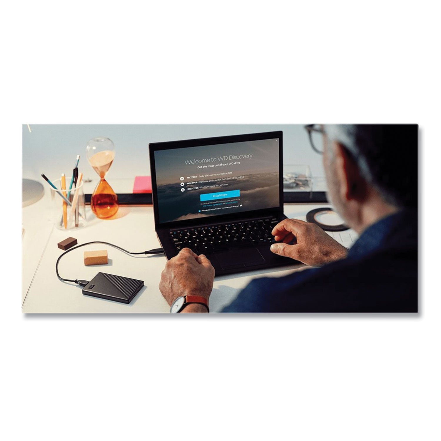 WD My Passport External Hard Drive, 5 Tb, Usb 3.2, Black