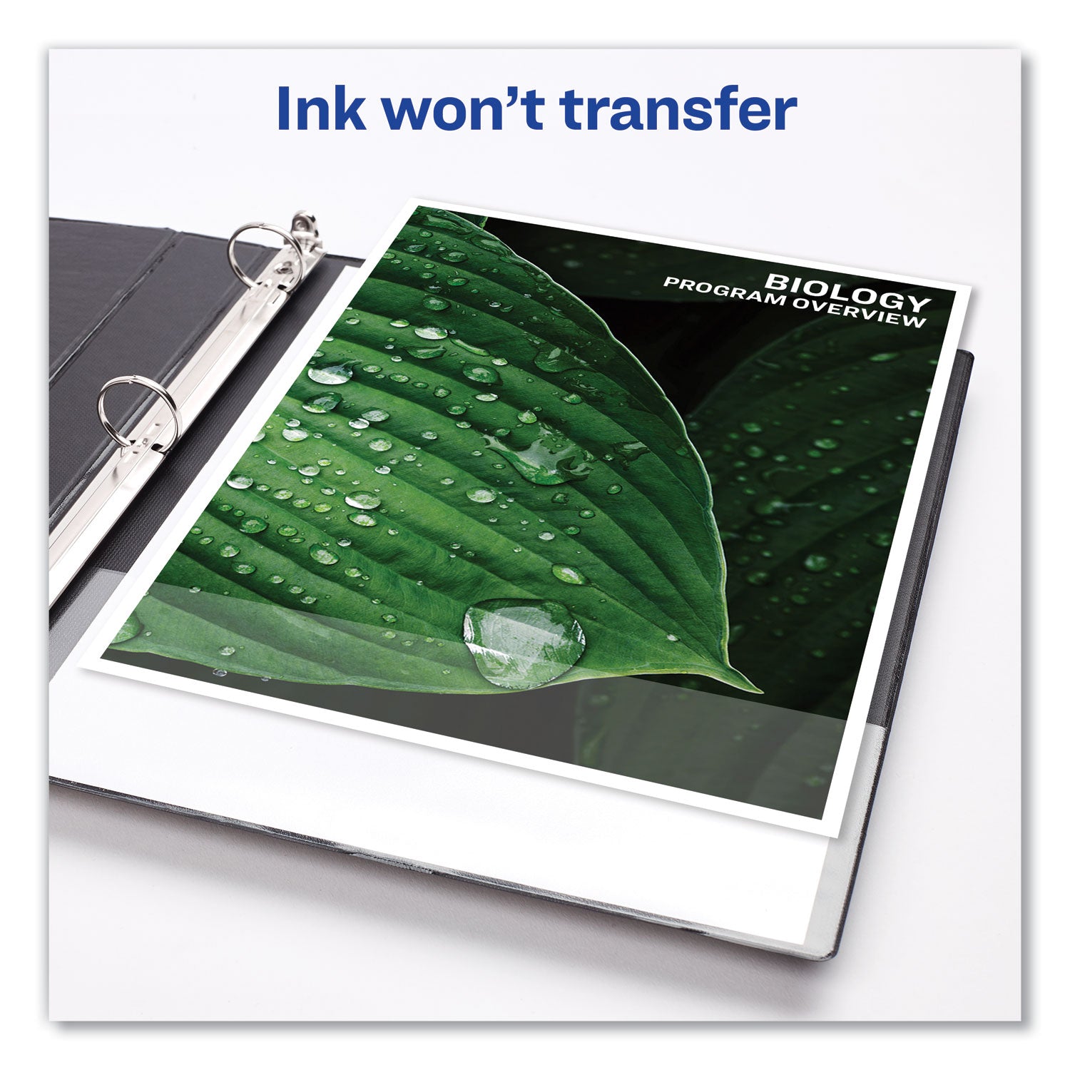 Avery® Economy View Binder With Round Rings , 3 Rings, 1.5" Capacity, 11 X 8.5, White, (5726)