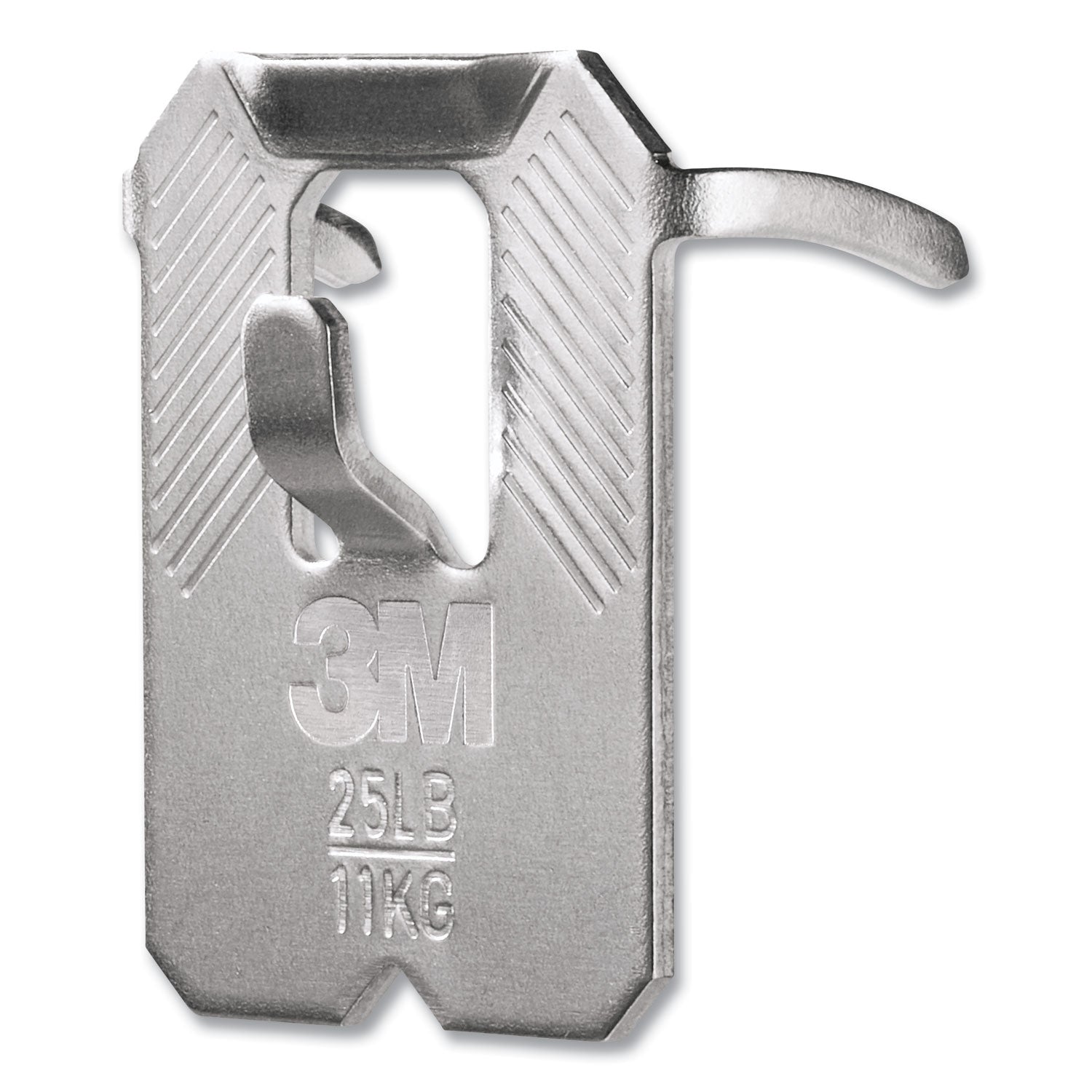 3M™ Claw Drywall Picture Hanger, Stainless Steel, 25 lb Capacity, 4 Hooks and 4 Spot Markers,