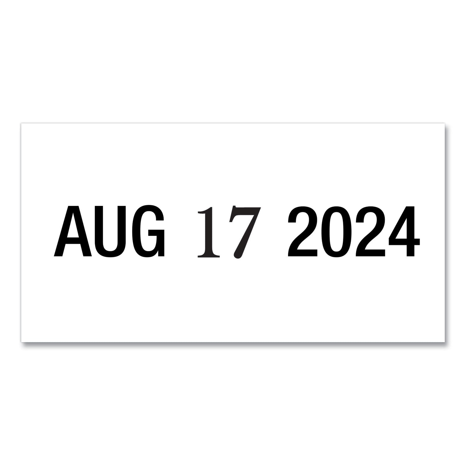 Offistamp® Traditional Date Stamp, 5 Years, 1" X 0.12"