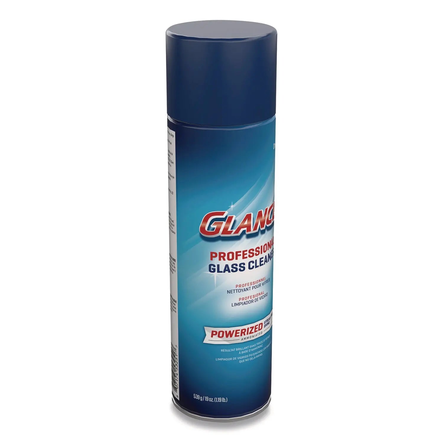 Glance Powerized Glass and Surface Cleaner, Ammonia Scent, 19 oz Aerosol Spray, 12/Carton Diversey™ Flipcost