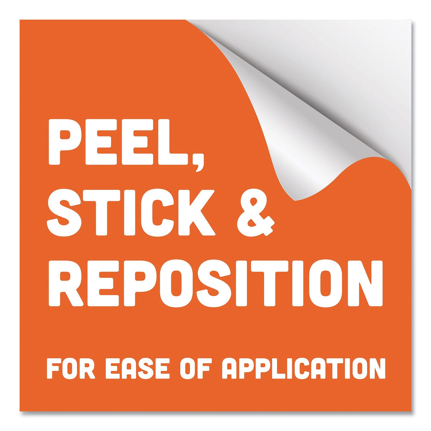 Tabbies® Besafe Messaging Floor Decals, Be Smart Stand Apart; Knife/fork; Thank You, 12" Dia., Green/white, 6/carton