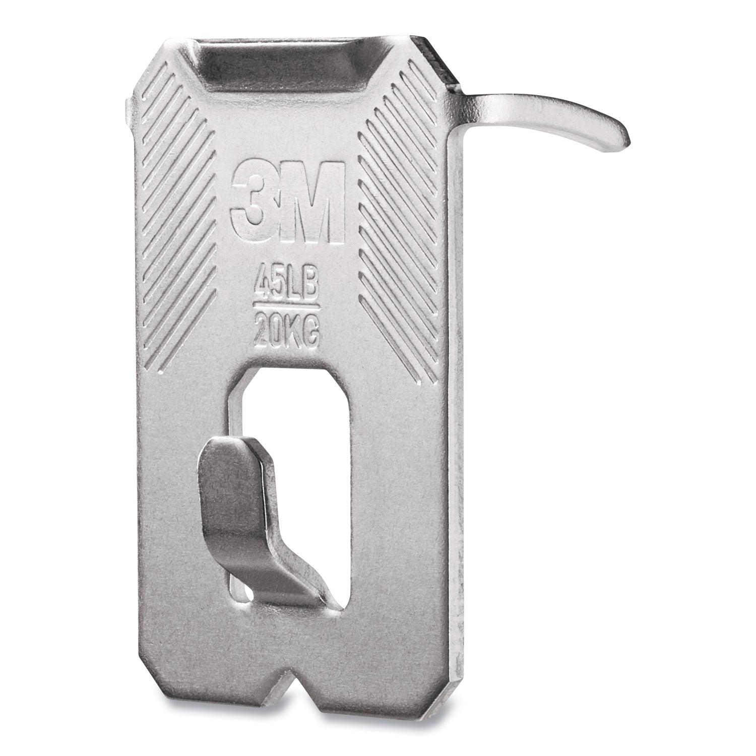 3M™ Claw Drywall Picture Hanger, Stainless Steel, 45 lb Capacity, 3 Hooks and 3 Spot Markers