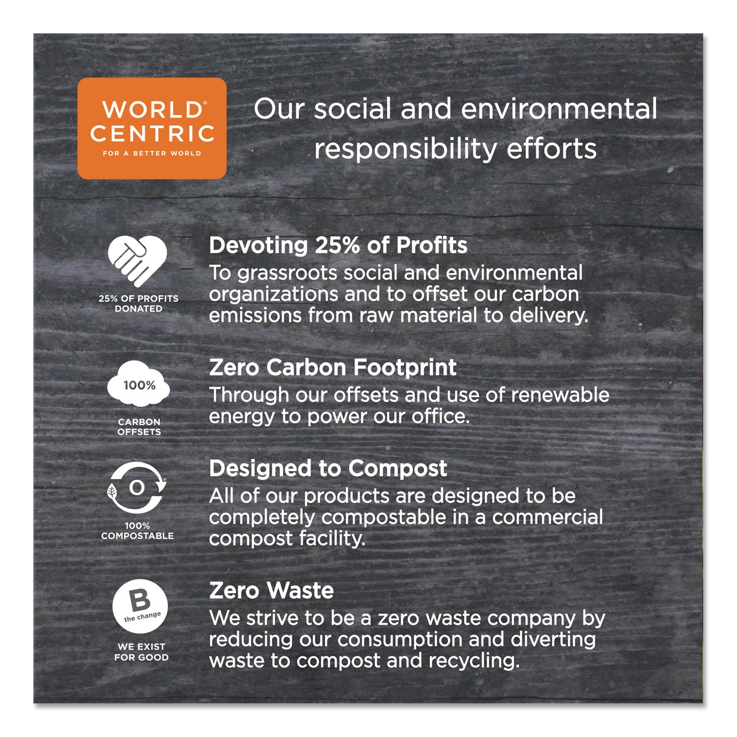 World Centric® No Tree Paper Bowls, 12 oz, 4.4" Diameter x 2.5" h, Natural, Sugarcane, 500/Carton