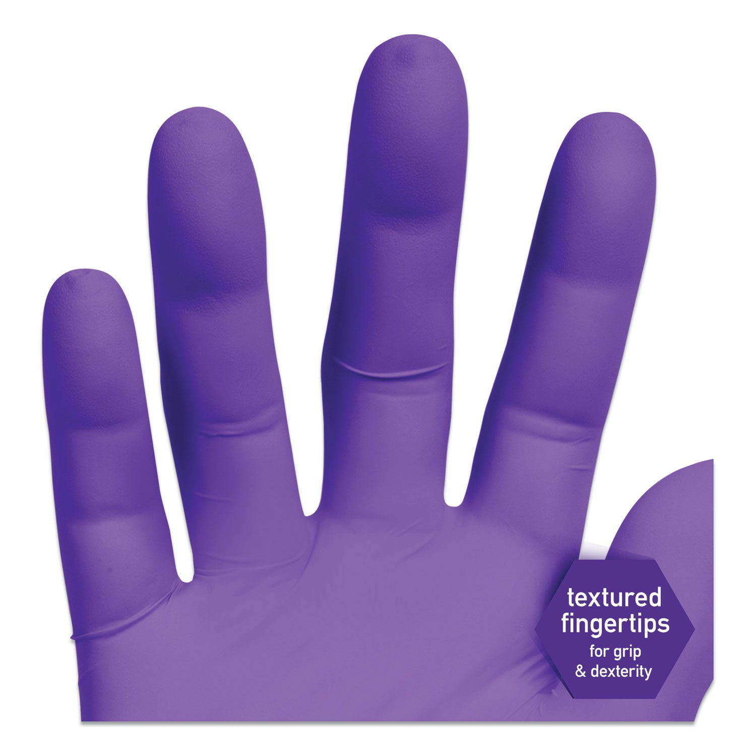 Kimtech™ PURPLE NITRILE Exam Gloves, 242 mm Length, Large, Purple, 1,000/Carton