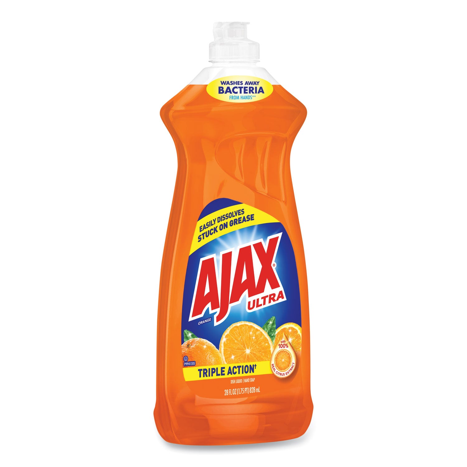 Ajax® Dish Detergent, Liquid, Orange Scent, 28 Oz Bottle