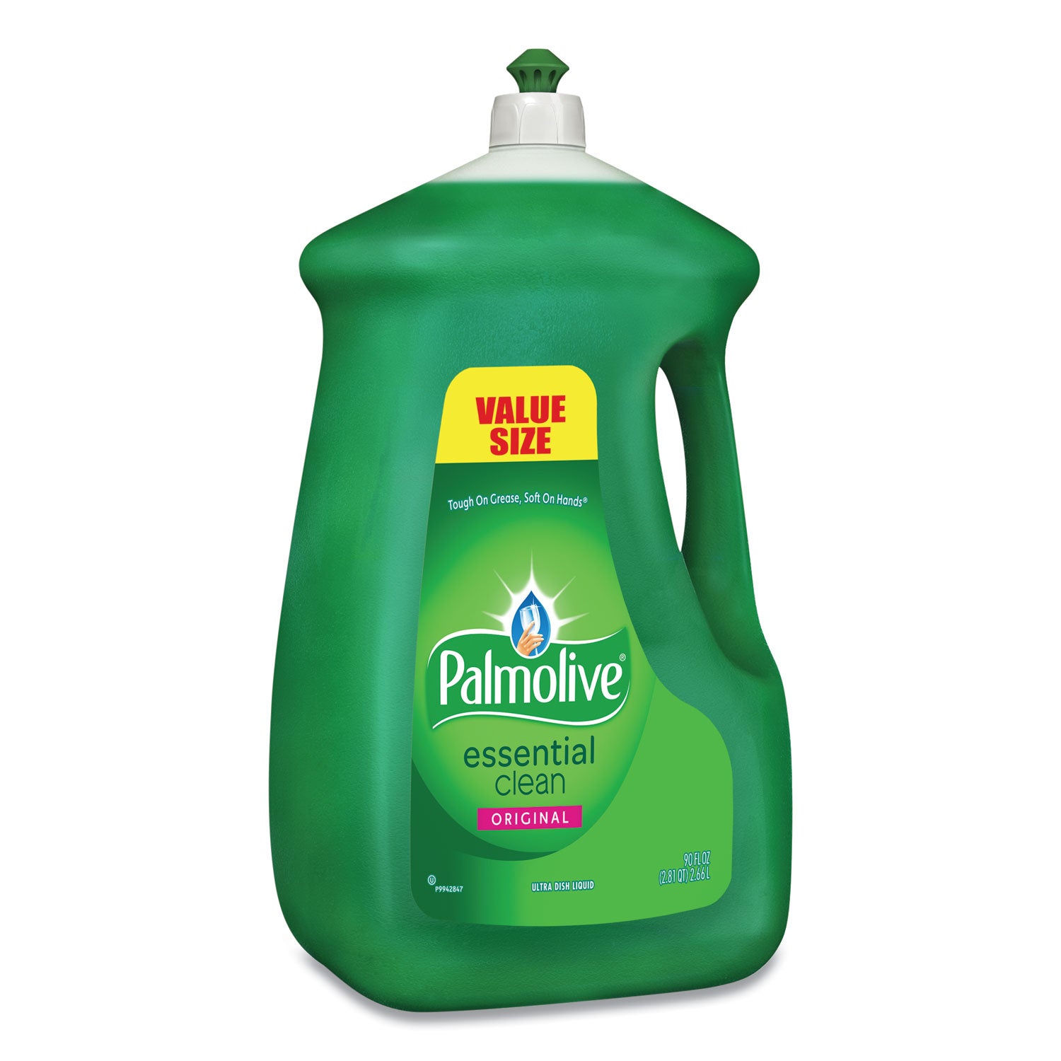 Palmolive® Dishwashing Liquid, Original Scent, Green, 90 Oz Bottle, 4/carton