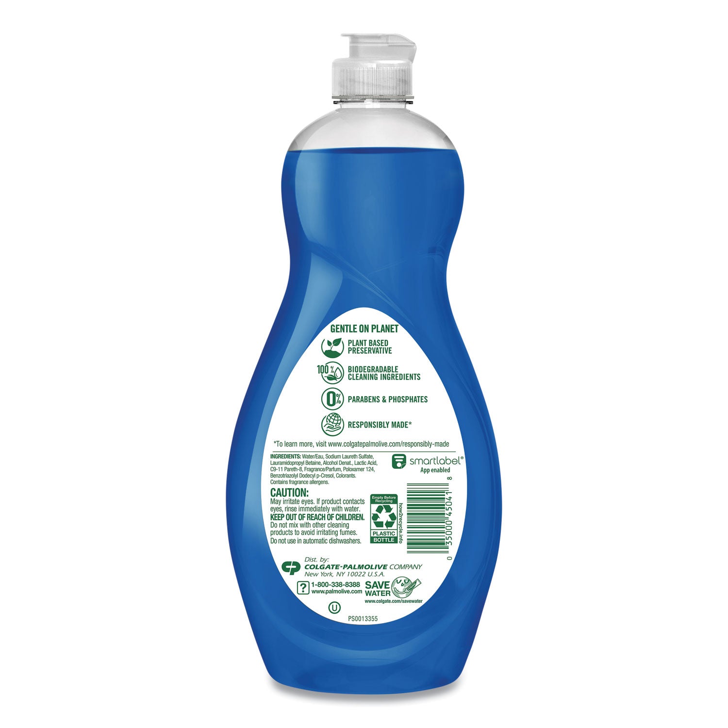 Ultra Palmolive® Dishwashing Liquid, Unscented, 20 Oz Bottle