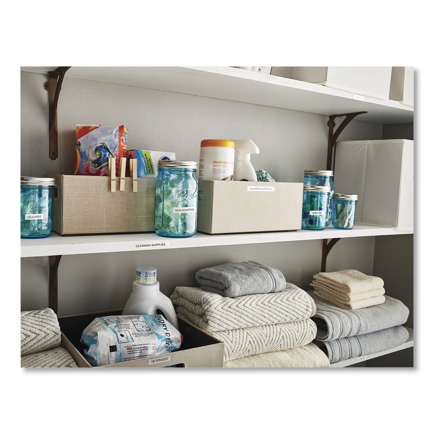 DYMO® LetraTag Paper Label Tape Cassettes, 0.5" x 13 ft, White, 6/Box