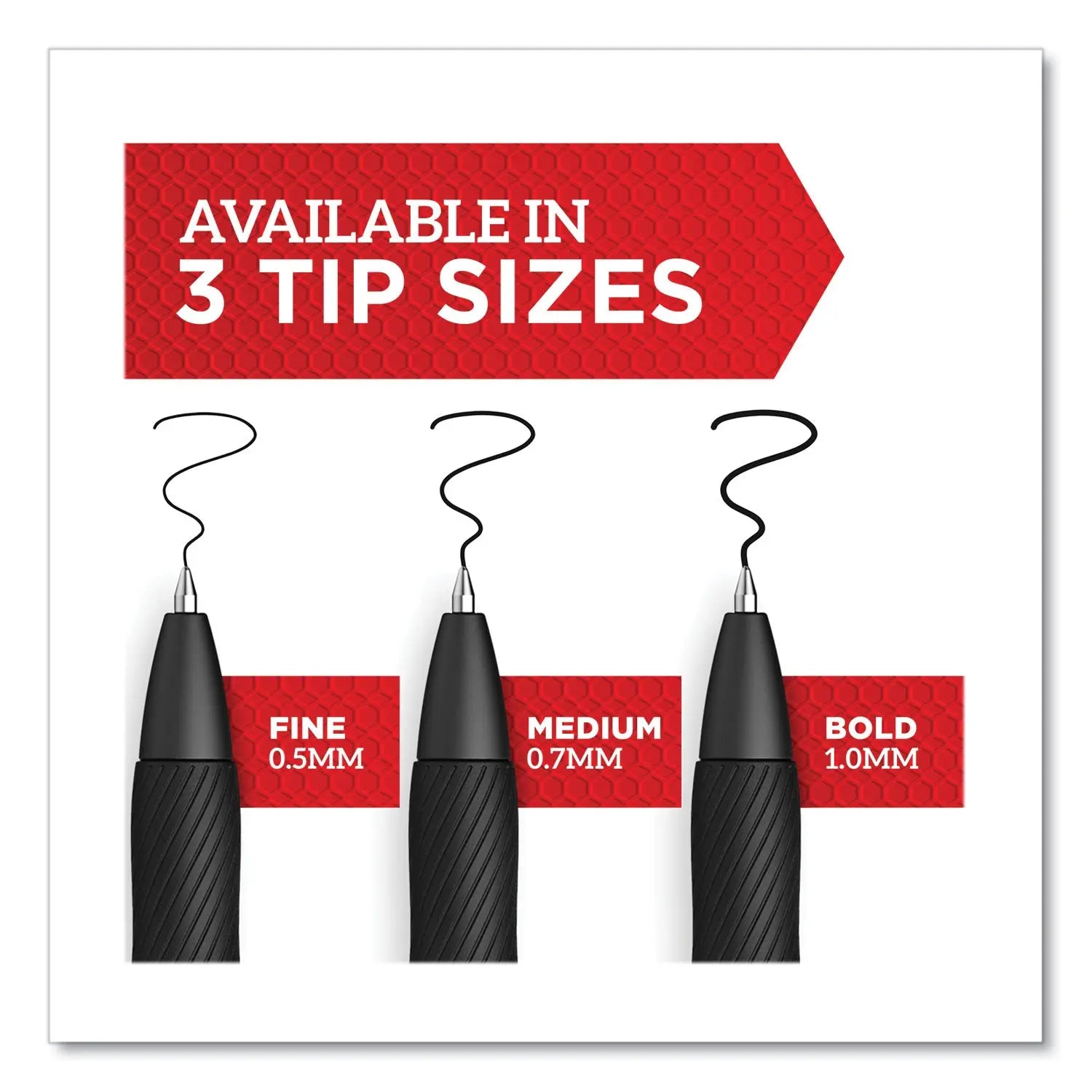 S-Gel High-Performance Gel Pen, Retractable, Fine 0.5 mm, Assorted Ink Colors, Black Barrel, 4/Pack Sharpie® S-Gel™ Flipcost