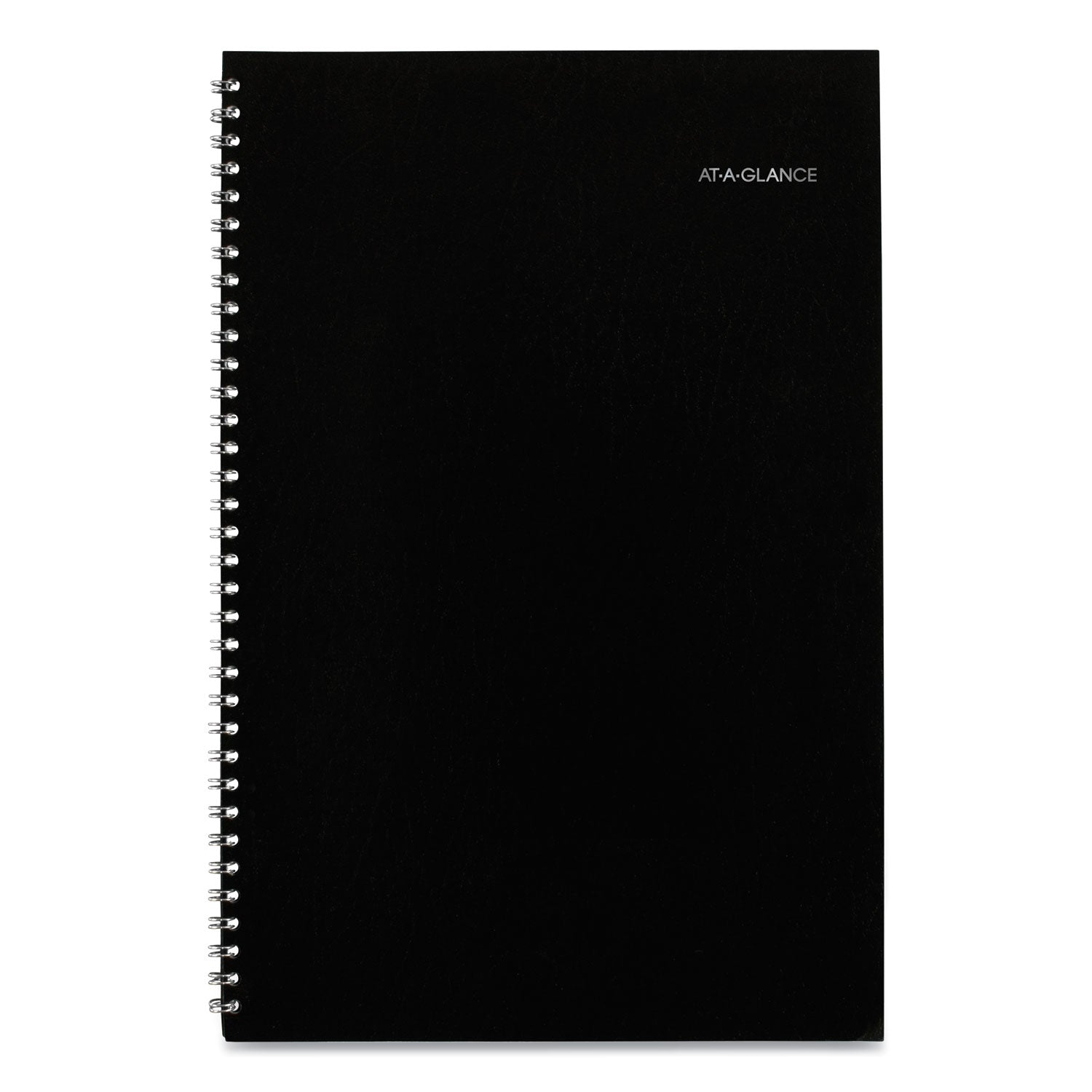AT-A-GLANCE® DayMinder Monthly Planner, Ruled Blocks, 12 x 8, Black Cover, 14-Month: Dec 2024 to Jan 2026