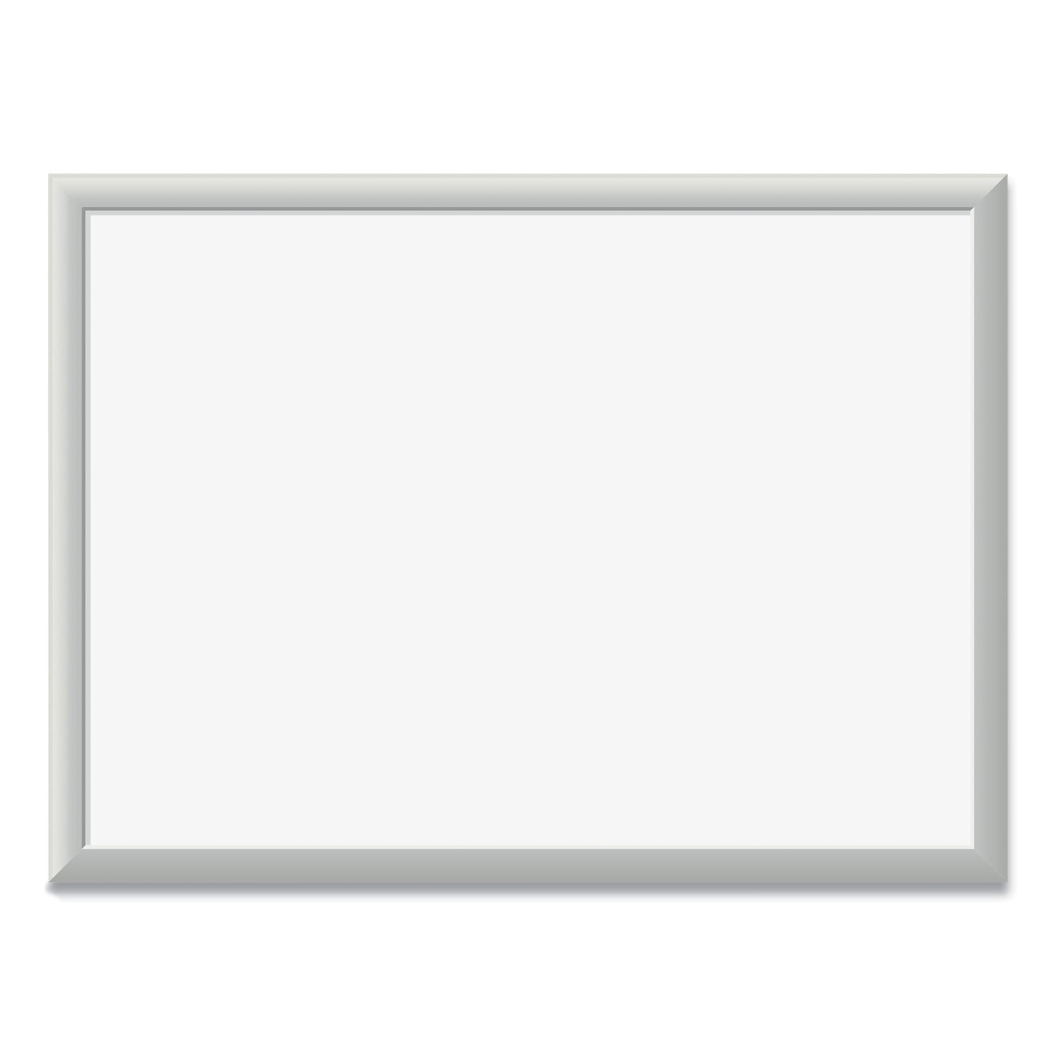Magnetic Dry Erase Board with Aluminum Frame, 23 x 17, White Surface, Silver Frame