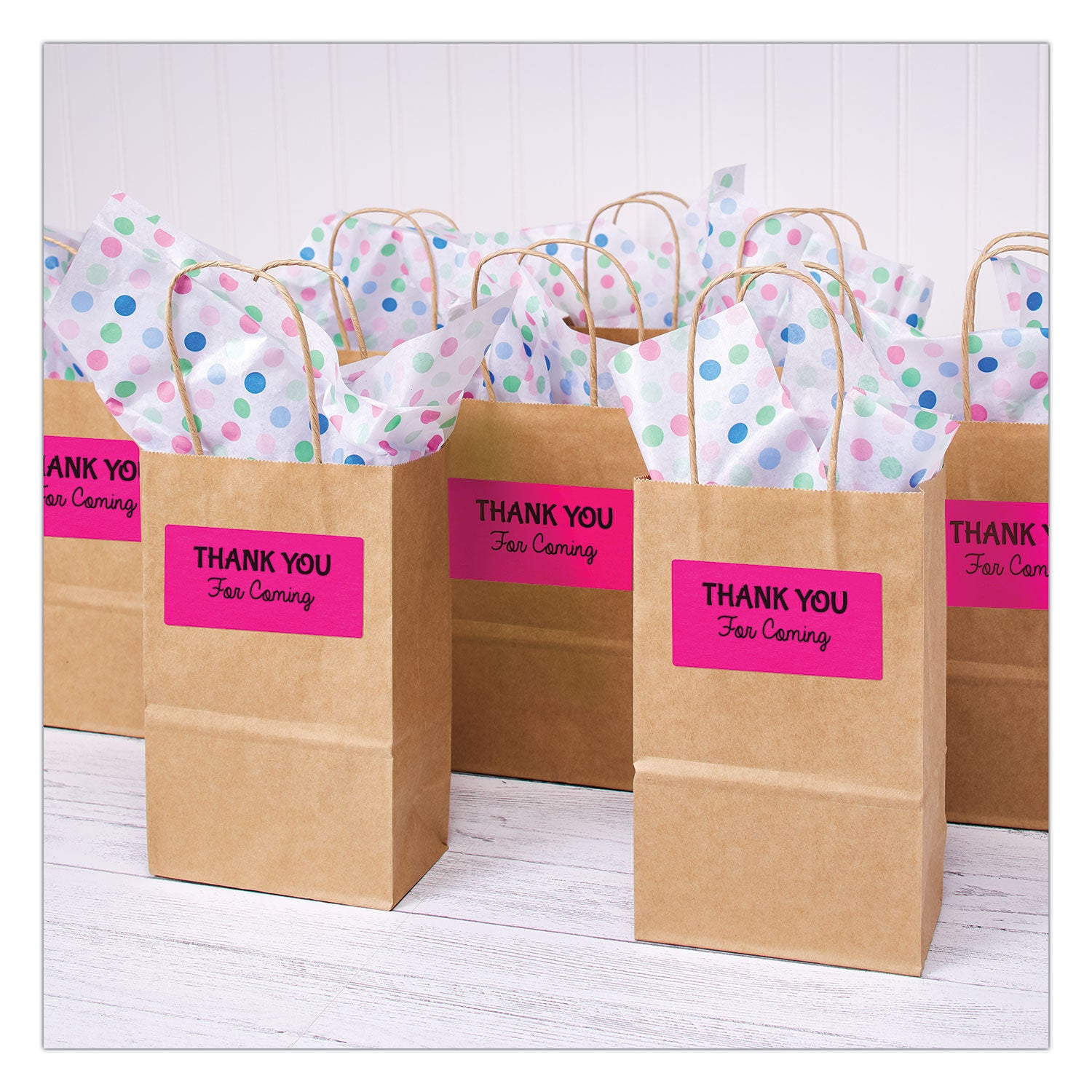 Avery® High-Visibility Permanent Laser Id Labels, 2 X 4, Neon Magenta, 1000/box