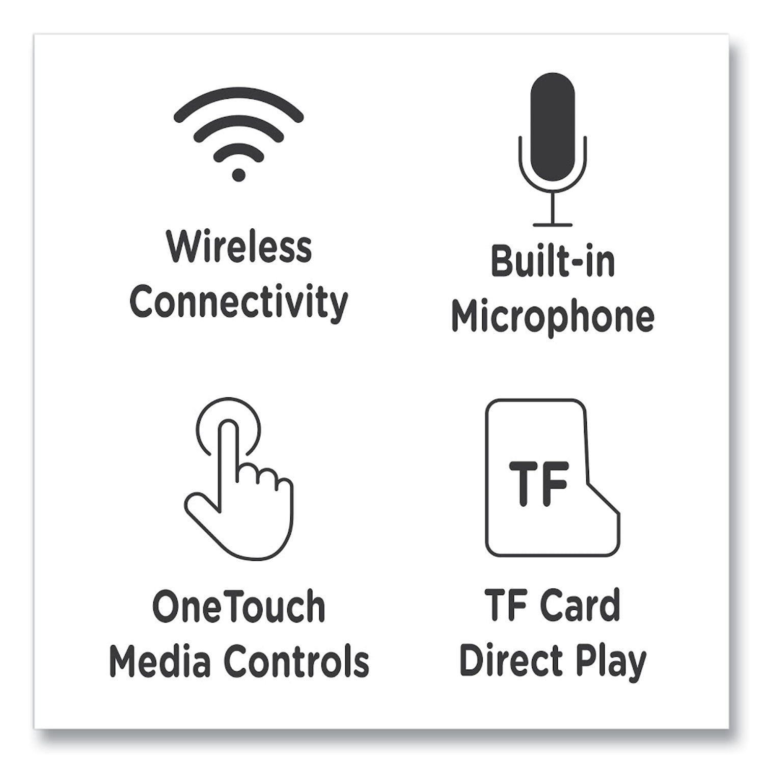 Morpheus 360® SERENITY Stereo Wireless Headphones with Microphone, 3 ft Cord, White/Rose Gold