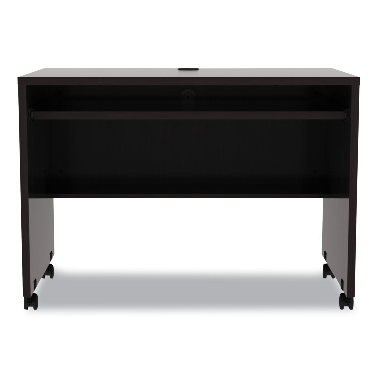 Alera® Alera Valencia Series Mobile Workstation Desk, 41.38" X 23.63" X 30", Espresso