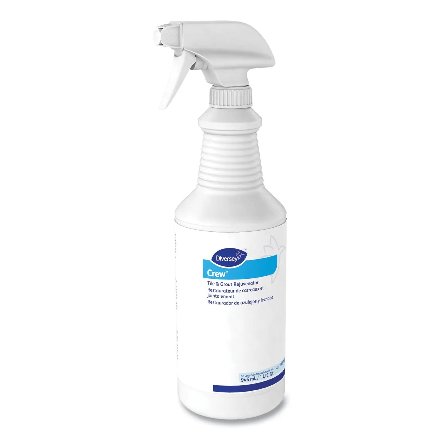 Crew Tile and Grout Rejuvenator, 32 oz Spray Bottle, 12/Carton Diversey™ Flipcost
