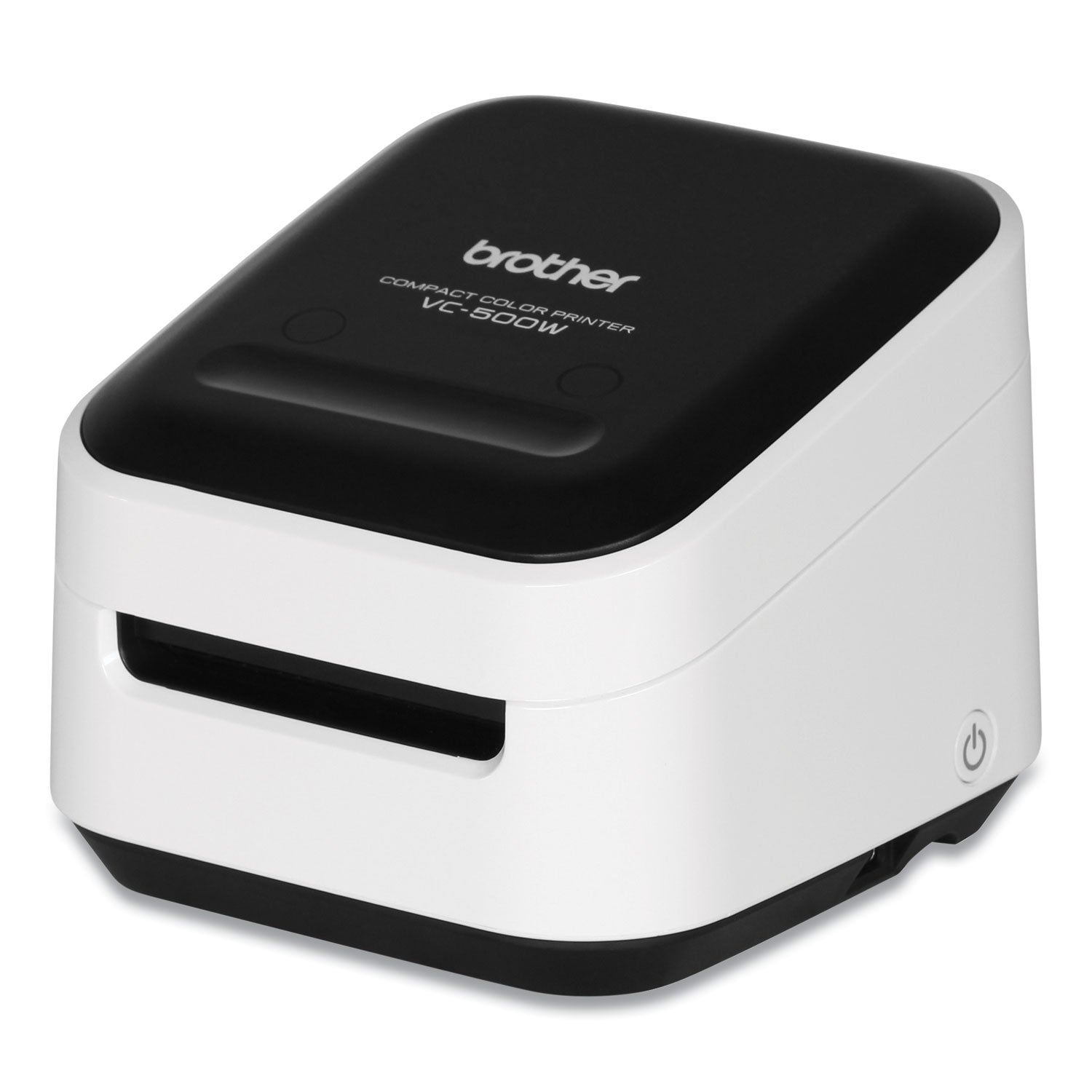 Brother Vc-500w Versatile Compact Color Label And Photo Printer With Wireless Networking, 7.5 Mm/s Print Speed, 4.4 X 4.6 X 3.8
