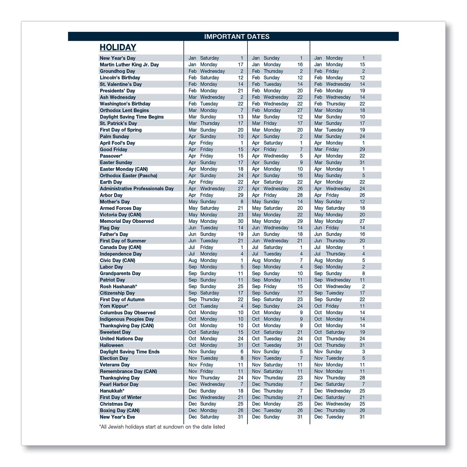 House of Doolittle™ Recycled Monthly Weekly 7 Day Planner, 8.75 x 6.88, Black Cover, 12-Month (Jan to Dec): 2025