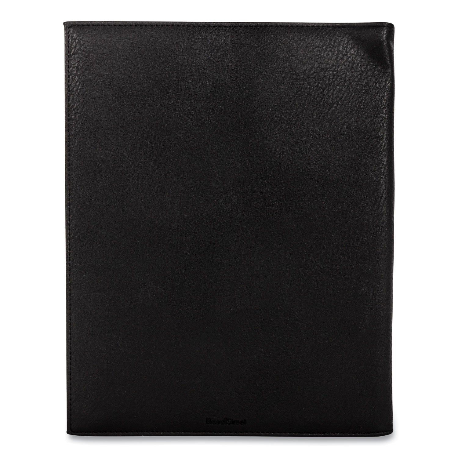 Bond Street, Ltd. Faux-Leather Padfolio, 9 X 12 Pad, 9.75 X 12.5, Black