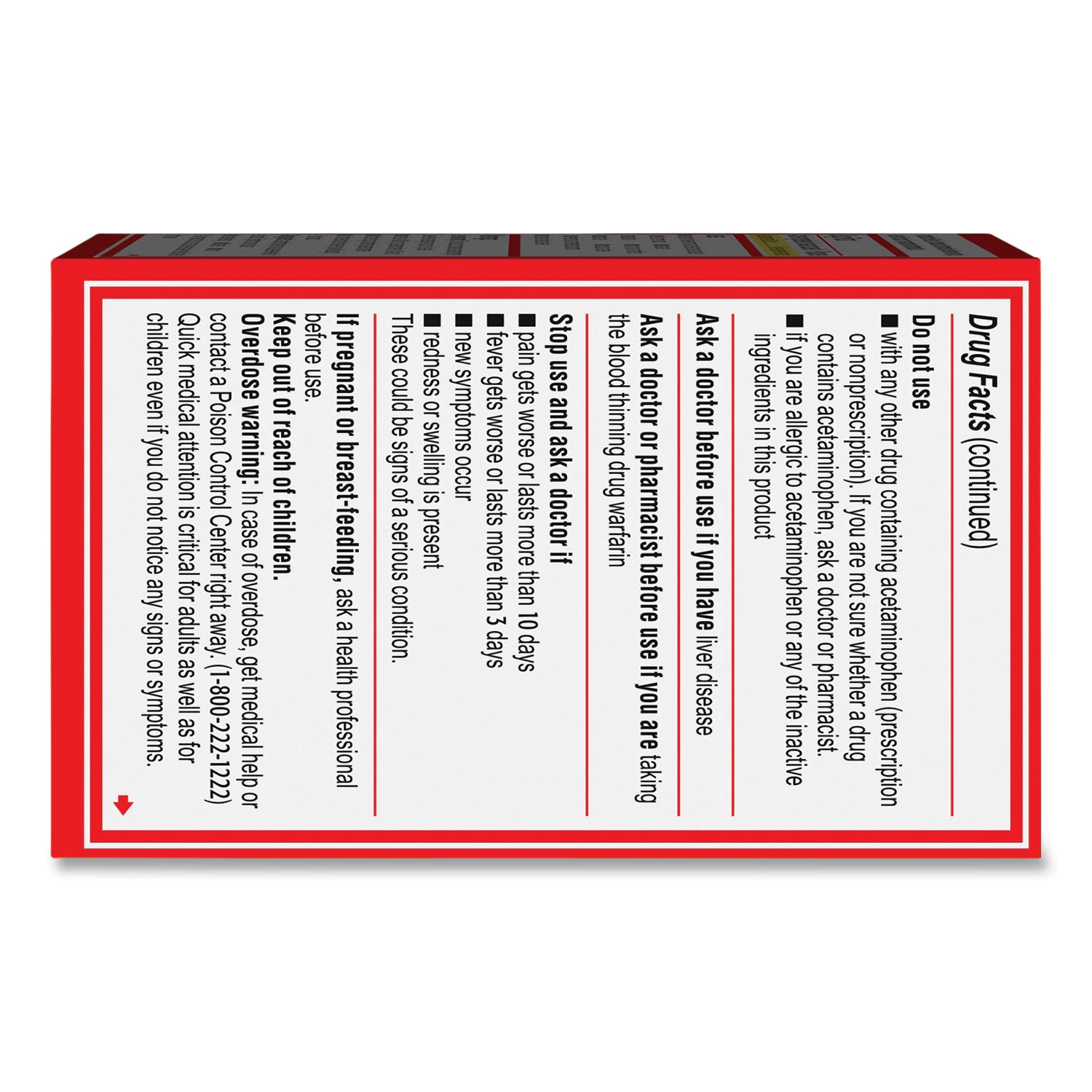 Tylenol® Extra Strength Pain Reliever Caplets, 24 Caplets