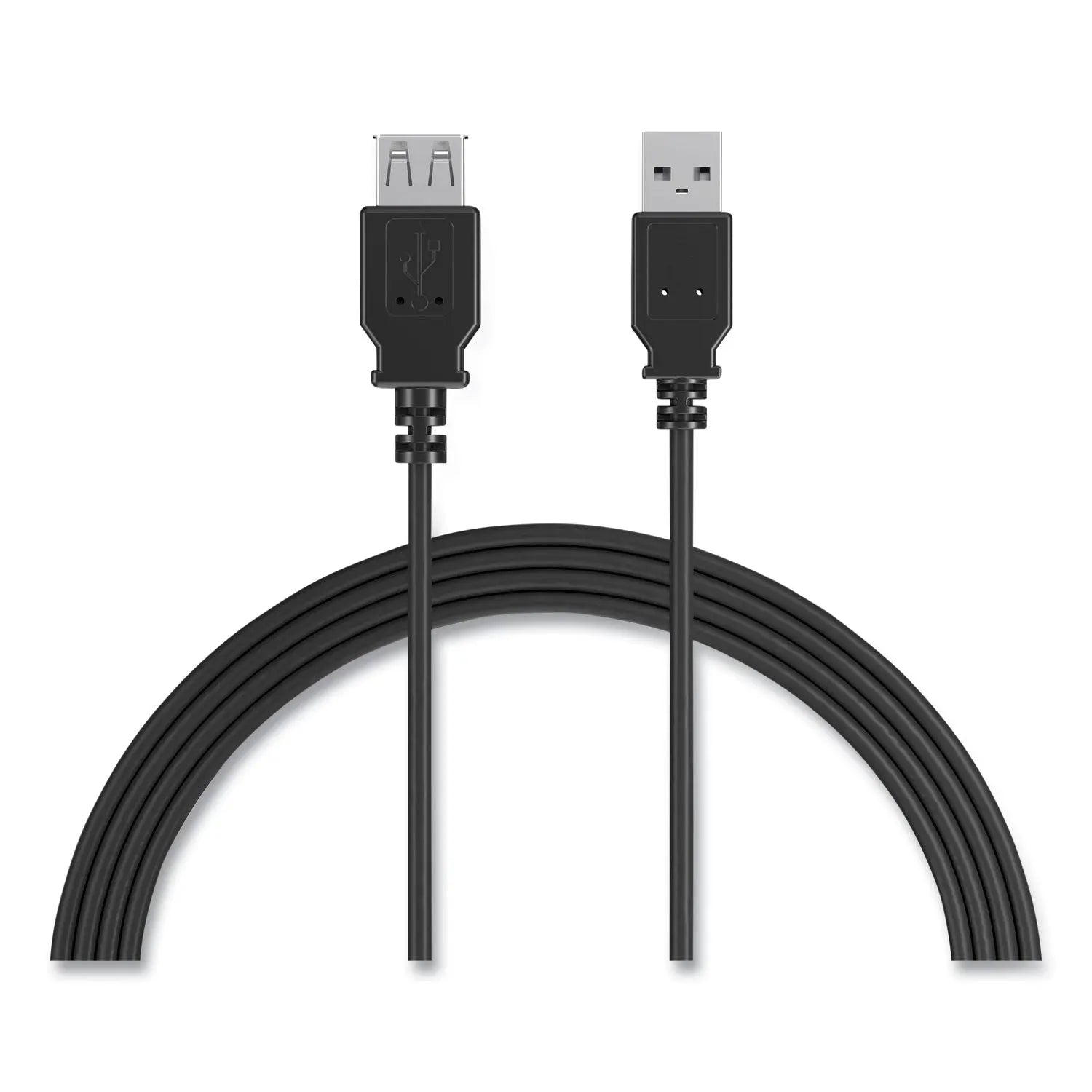 USB 2.0 Extension Cable, 6 ft, Black NXT Technologies™ Flipcost