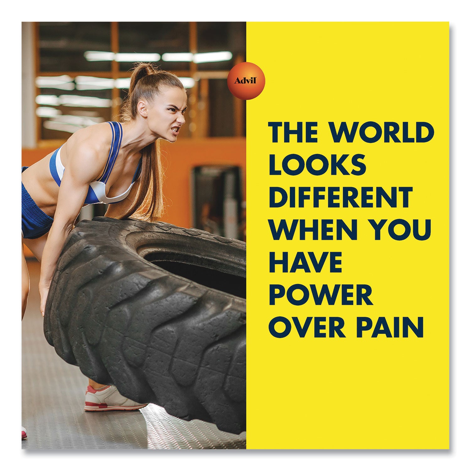 Advil® Ibuprofen Pain Reliever Tablets, 100 Count