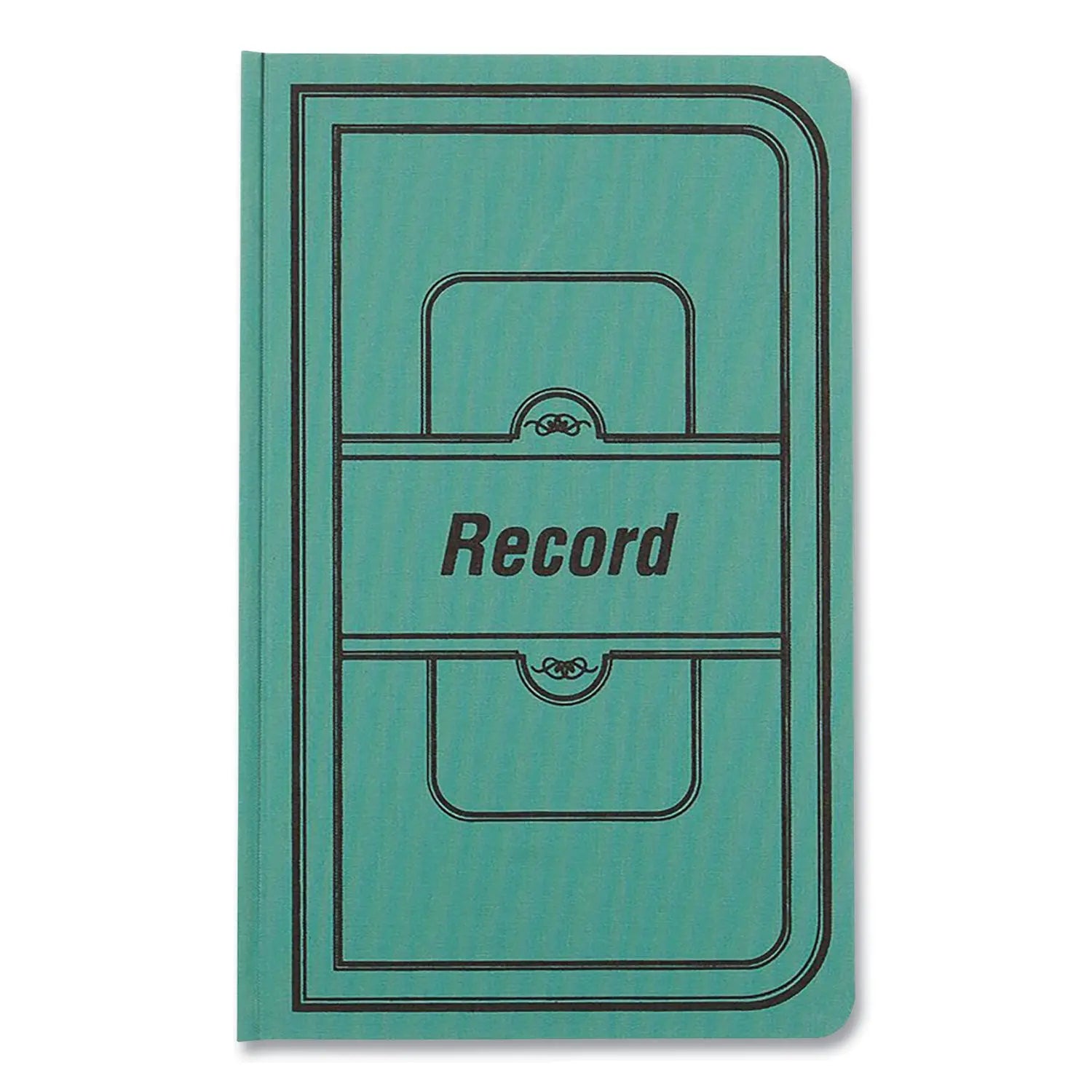 Tuff Series Record Book, Green Cover, 12 x 7.5 Sheets, 300 Sheets/Book National® Flipcost