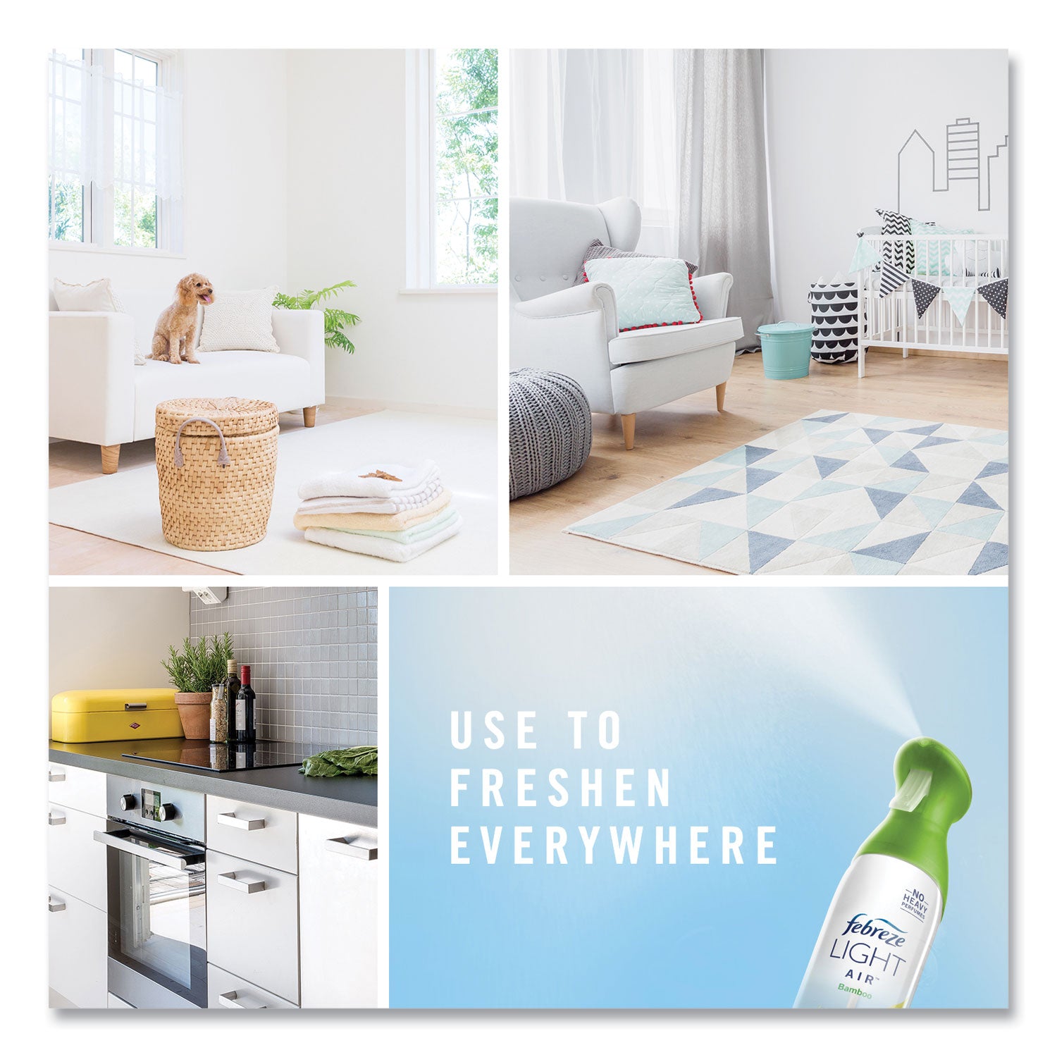 Febreze® Air, Lavender, 8.8 Oz Aerosol Spray, 6/carton