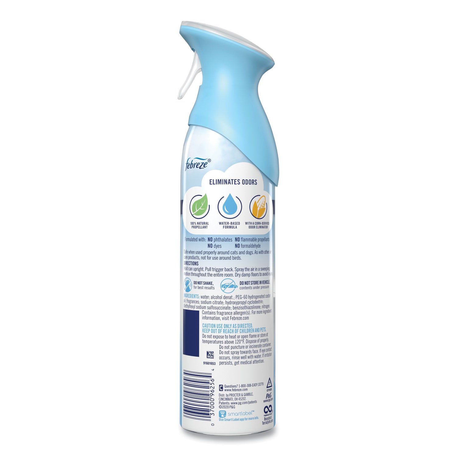Febreze® Air, Linen And Sky, 8.8 Oz Aerosol Spray, 6/carton