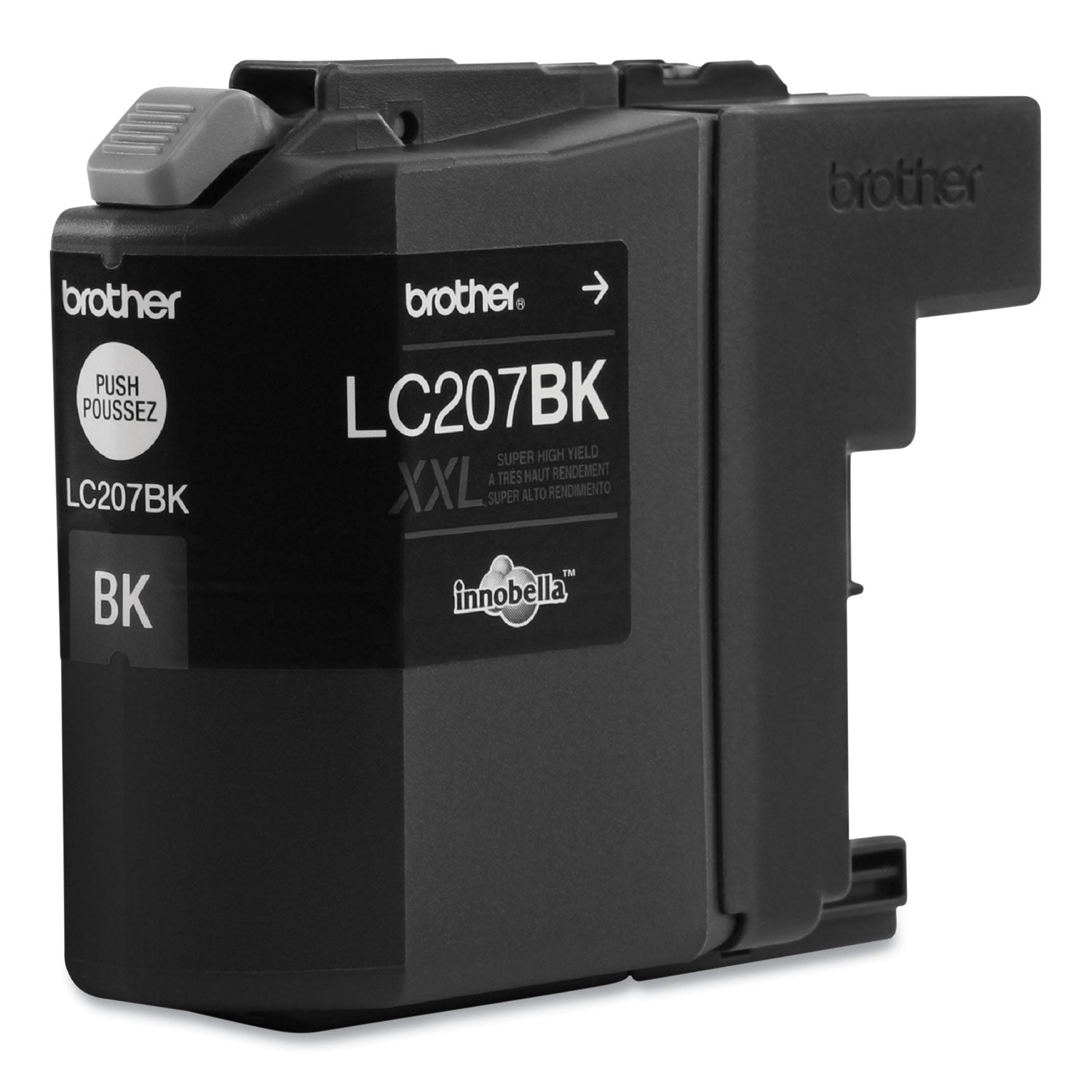 Brother Lc207bk Innobella Super High-Yield Ink, 1,200 Page-Yield, Black