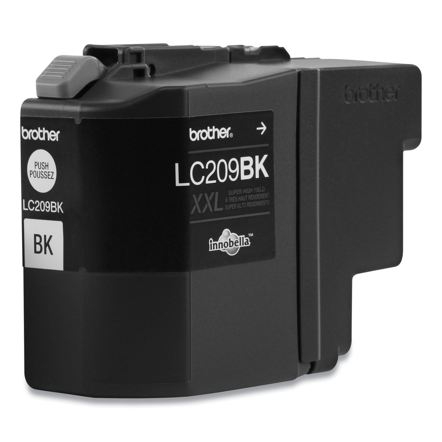 Brother Lc209bk Innobella Super High-Yield Ink, 2,400 Page-Yield, Black
